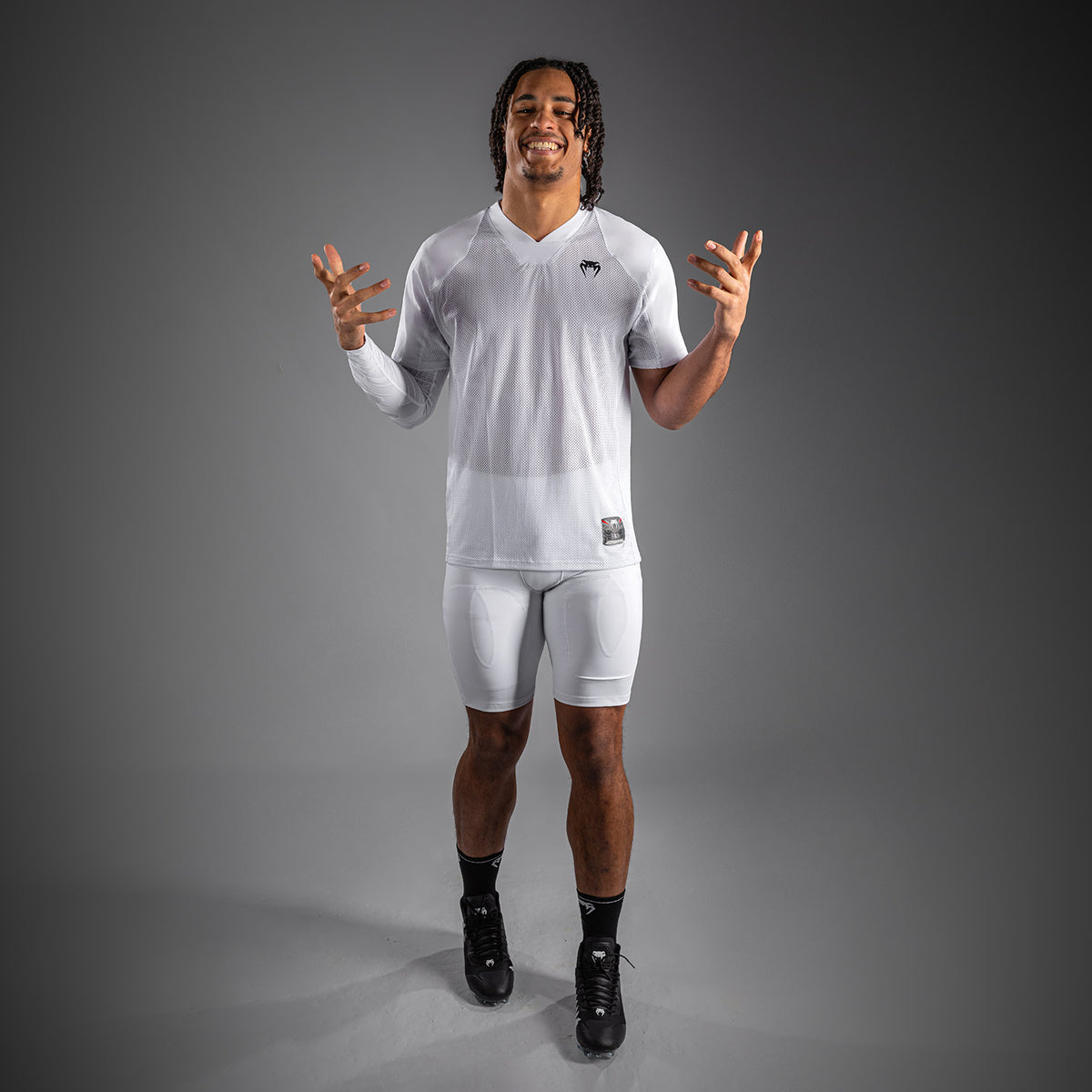 Short de Compression Venum Elite Football - Blanc - product-type_Shorts de compression