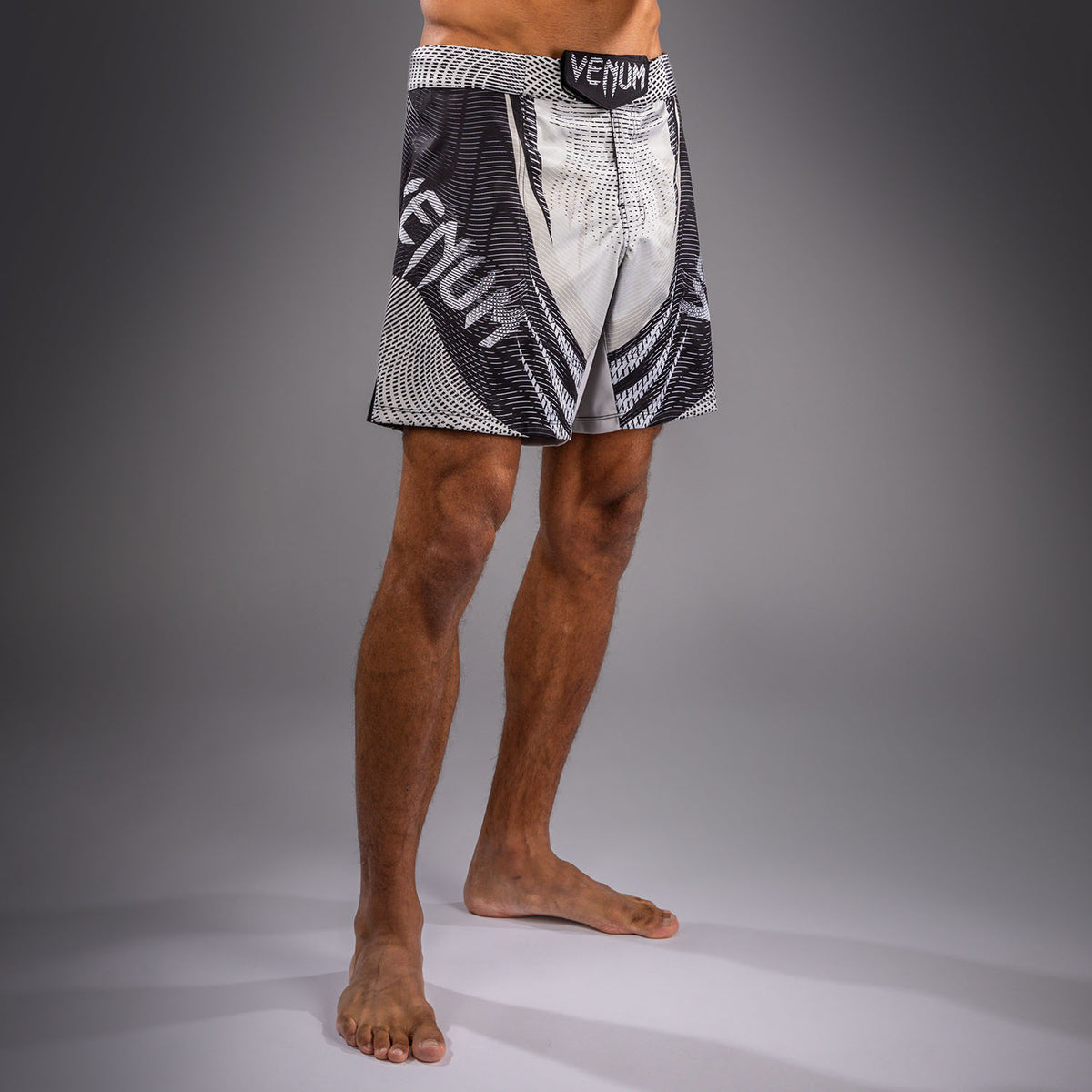 Short de Combat Venum Galactic 3.0 - Blanc Cassé/Noir - product-type_Shorts de MMA