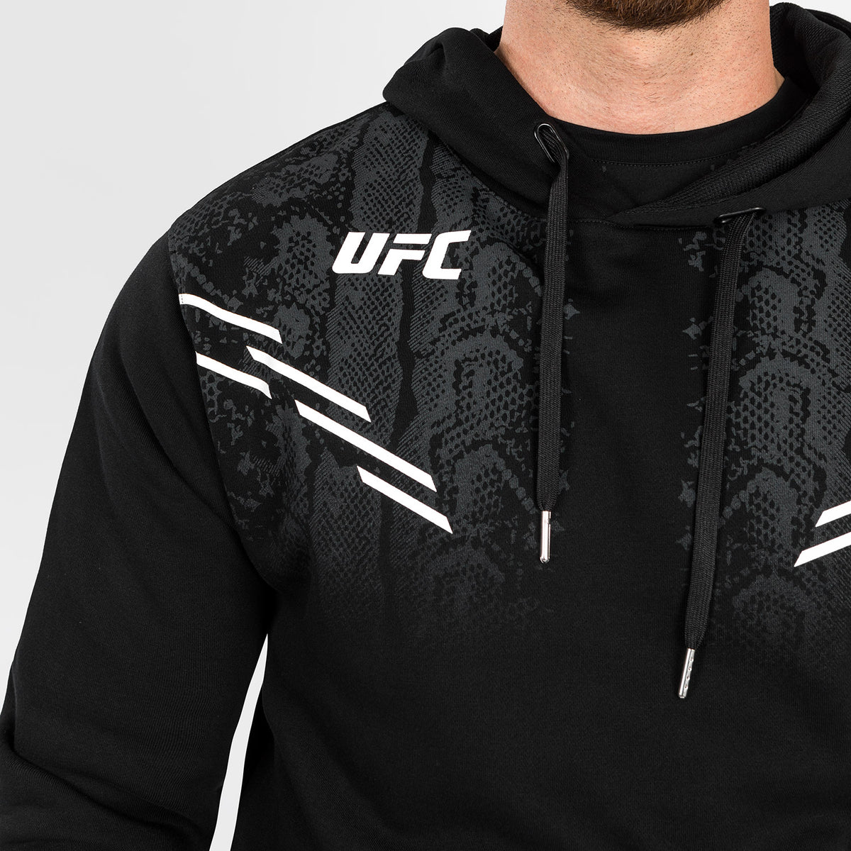 Sweatshirt à Capuche pour Hommes UFC Adrenaline by Venum Replica - Noir - product-type_Sweatshirts