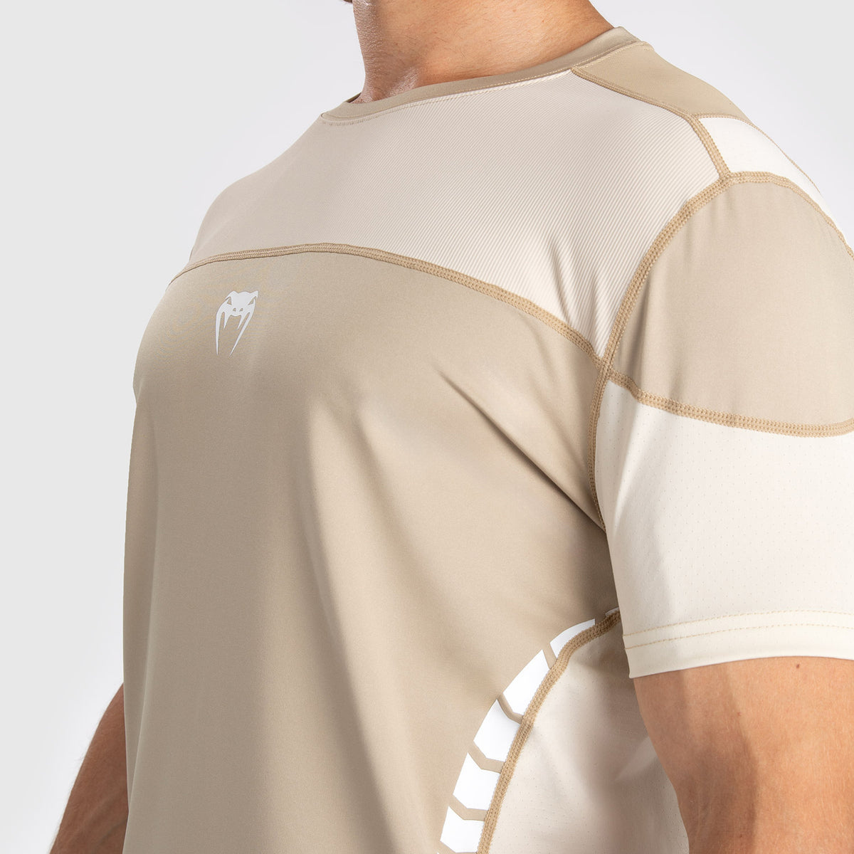 T-shirt Dry-Tech pour Hommes Venum Tempest - Beige/Sable - product-type_T-Shirts Dry Tech