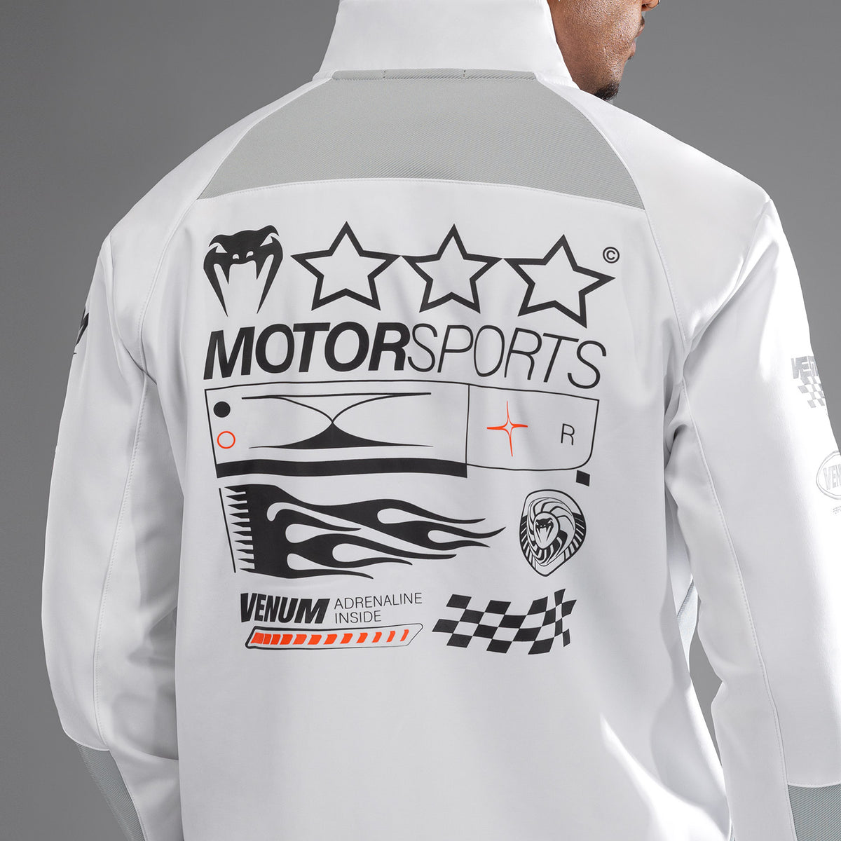 Veste Softshell Venum Motorsports - Blanc Neige - product-type_Vestes