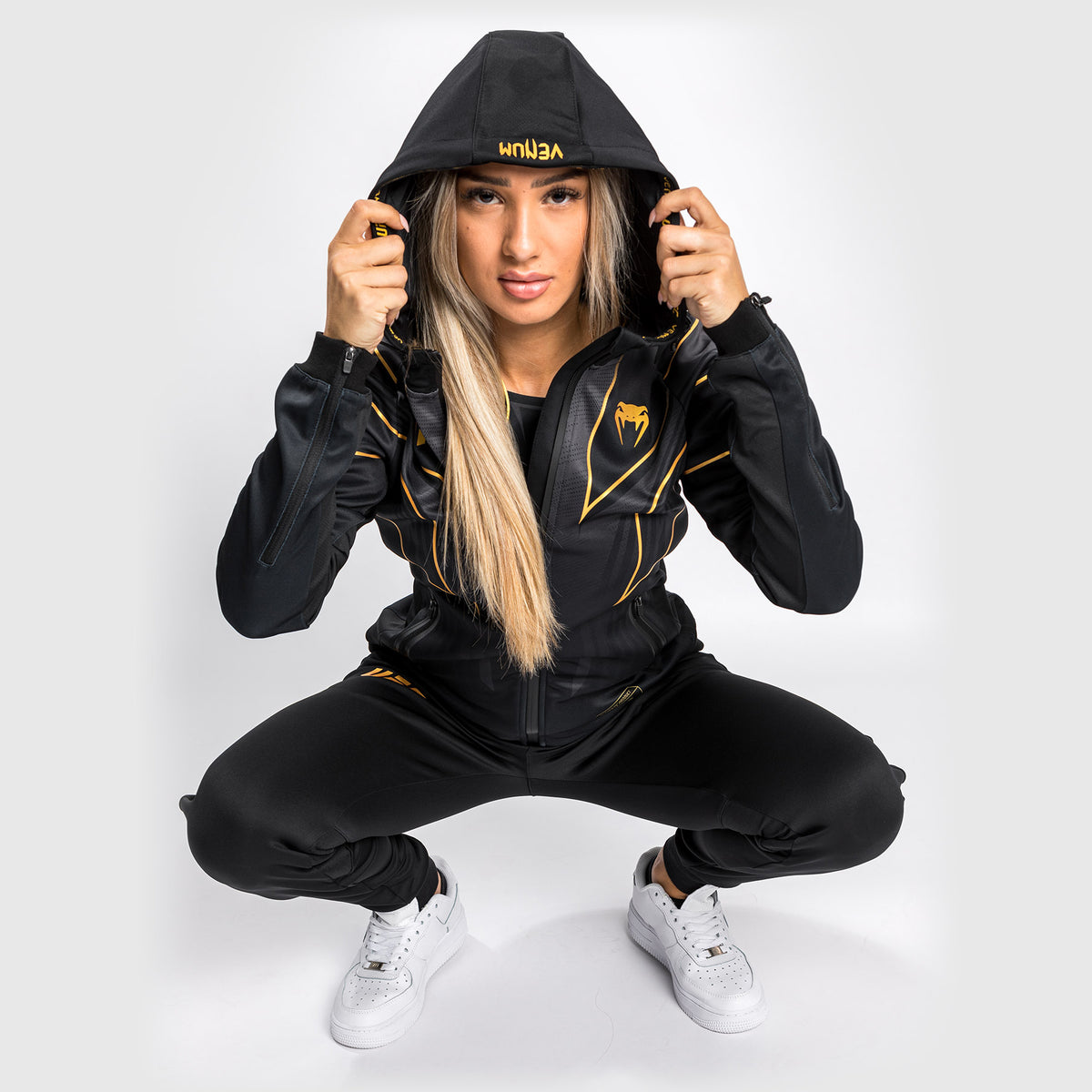 Sweatshirt à Capuche Femme UFC Venum Authentic Fight Night 2.0 - Champion - product-type_Vestes
