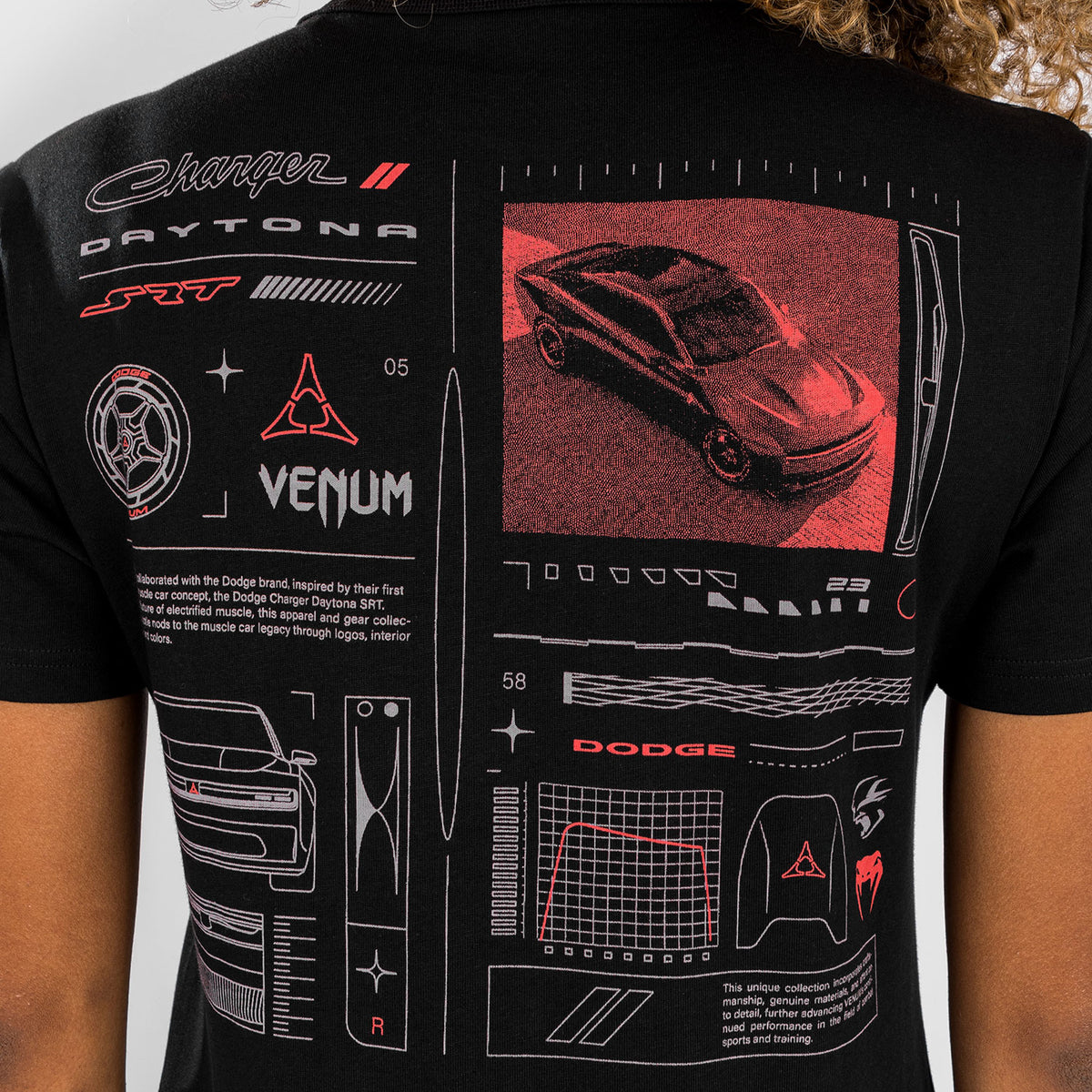 T-Shirt Femme Venum x Dodge Banshee - Noir - product-type_T-Shirts