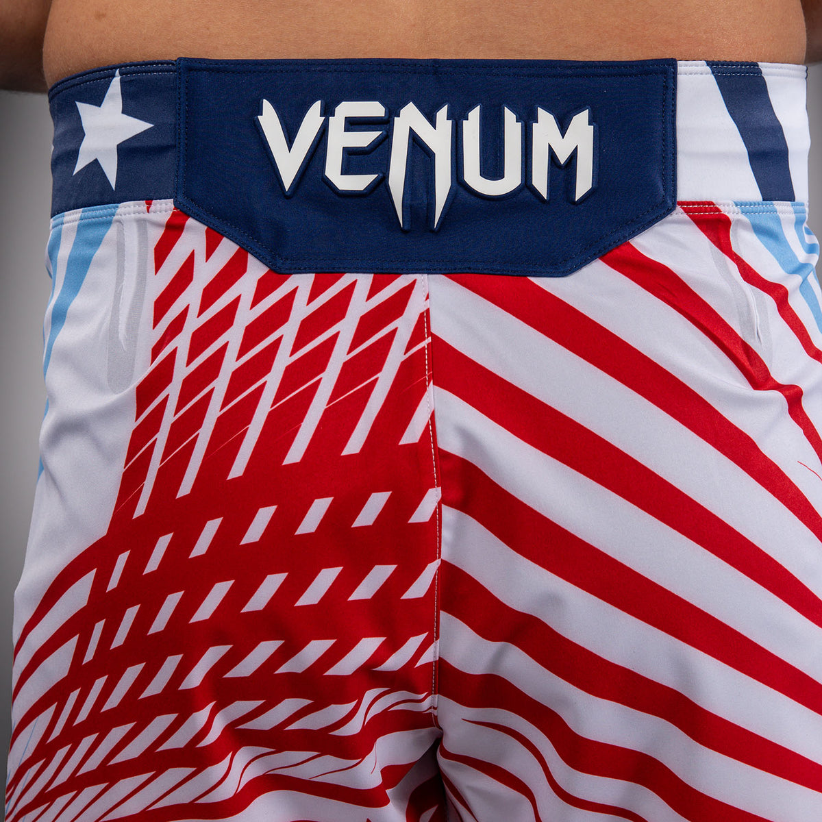 UFC Freedom 250 by Venum Authentic Fight Night Short de combat Personnalisé coupe courte pour homme - Blanc - product-type_Shorts de MMA