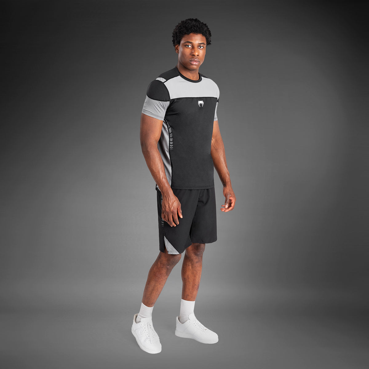 T-shirt Dry-Tech pour Hommes Venum Tempest - Noir/Gris - product-type_T-Shirts Dry Tech