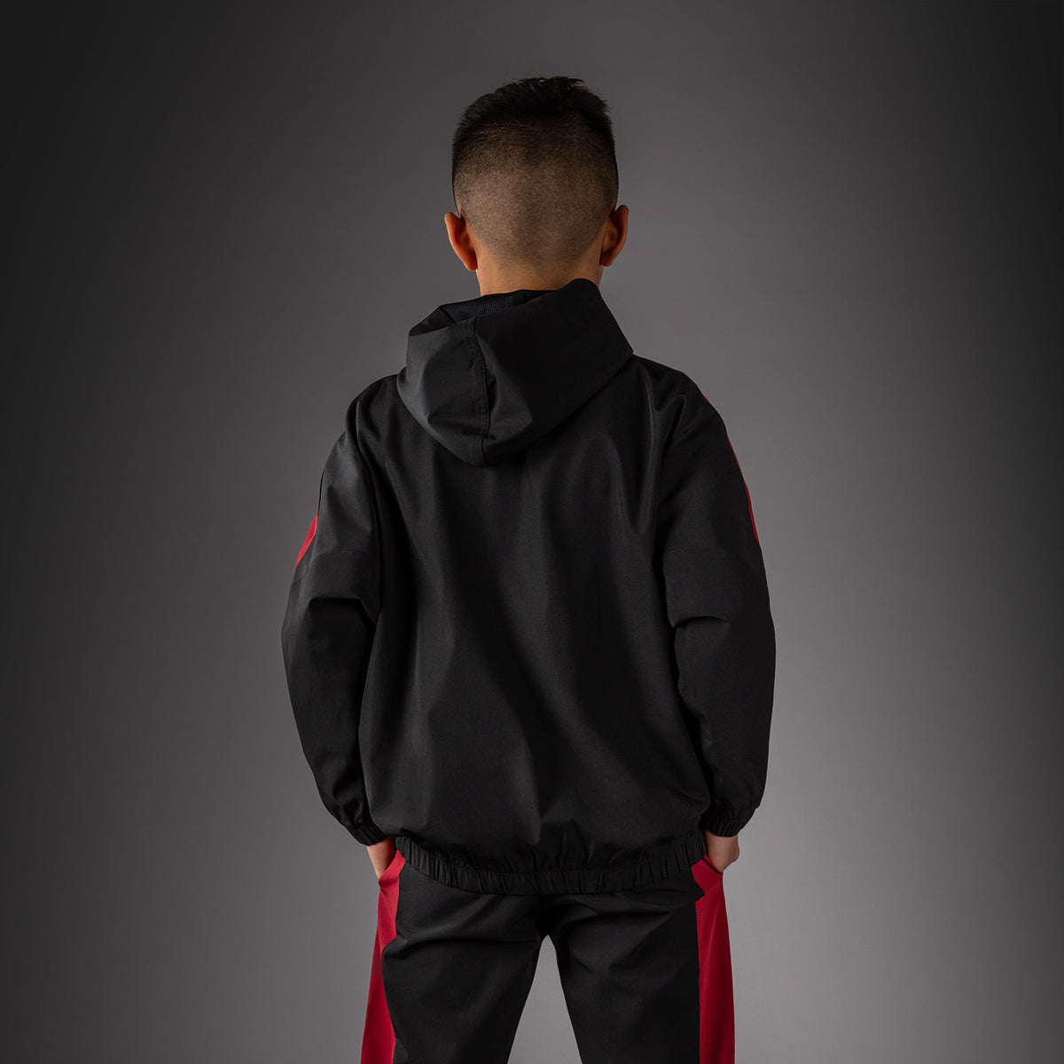 Veste de Survêtement Pour Enfant Venum Vectra - Noir/Rouge - product-type_Vestes