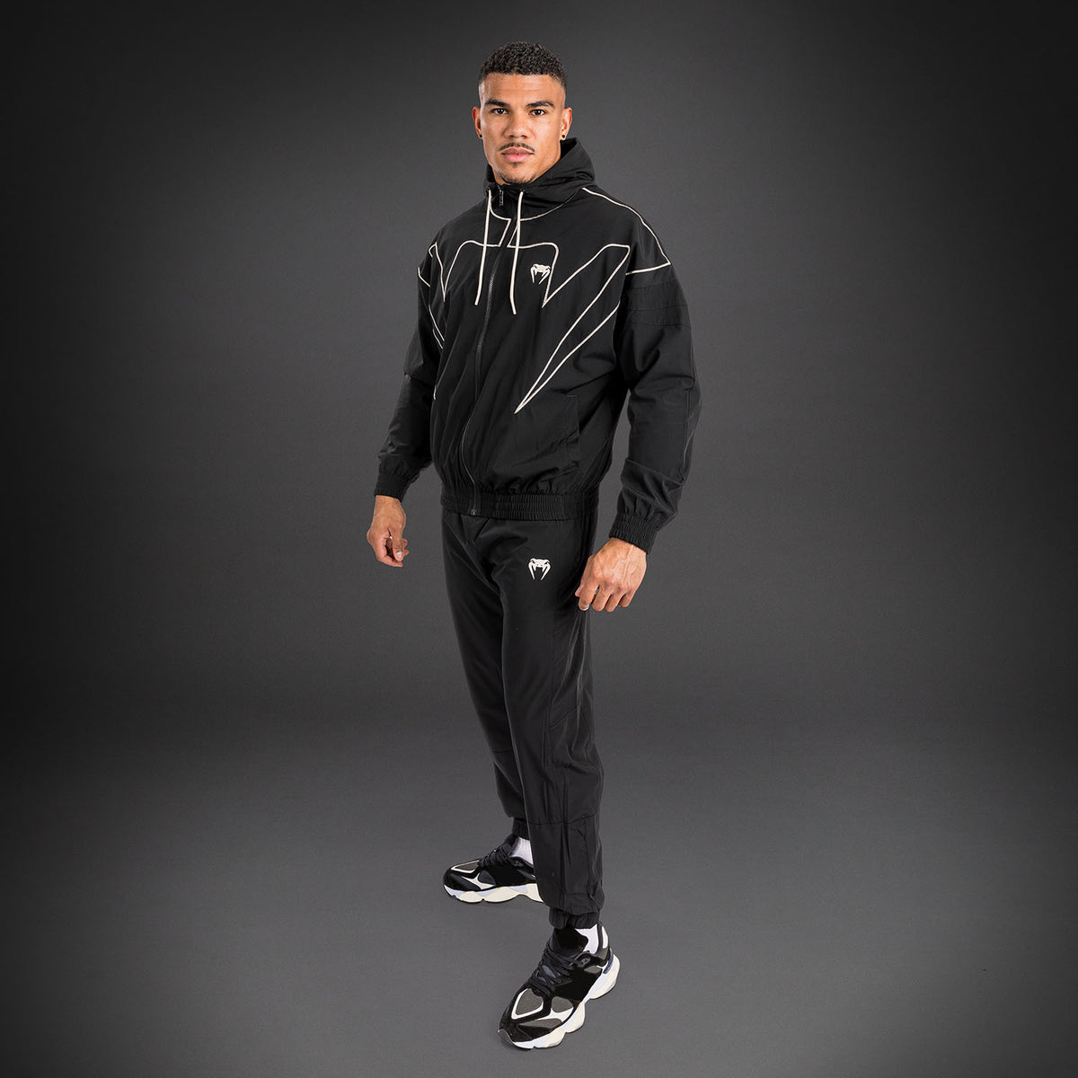 Veste de survêtement Venum Attack 90 - Noir/Blanc - product-type_Vestes