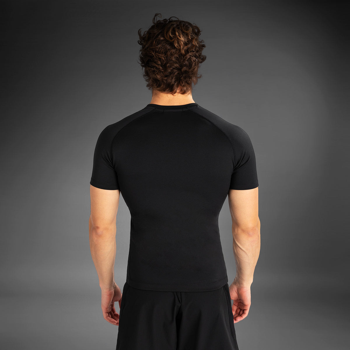 Rashguard à manches courtes pour hommes Venum Contender - Noir/Blanc - product-type_T-Shirts de Compression