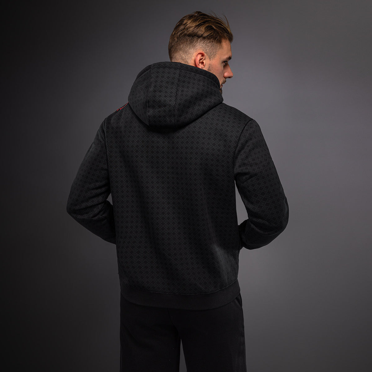 Sweat à Capuche Venum x Roger Gracie Signature - Noir/Rouge - product-type_Sweatshirts