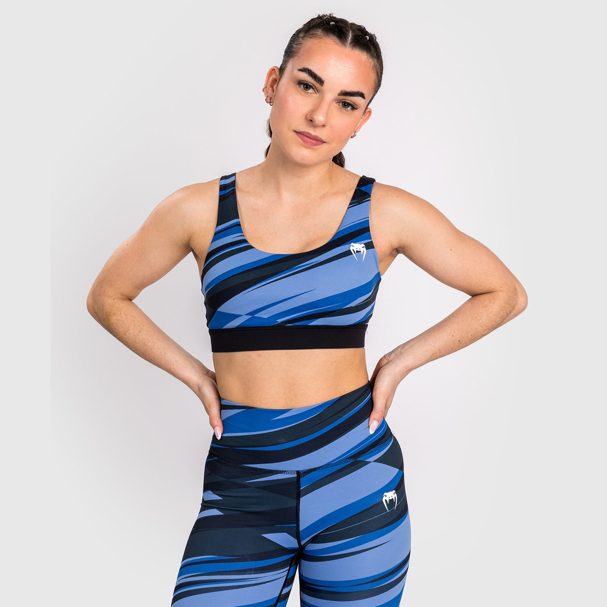 Brassière de Sport pour Femmes Venum Abyss - Bleu Foncé - product-type_Brassières de sport