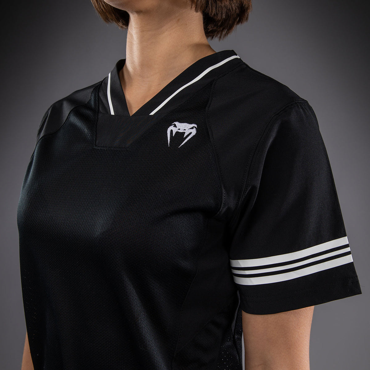 T-shirt pour Femme Venum Flag Football - Noir - product-type_T-Shirts Dry Tech