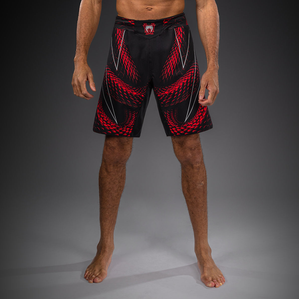 Short de Combat Venum Matupa - Noir/Rouge/Argent - product-type_Shorts de MMA