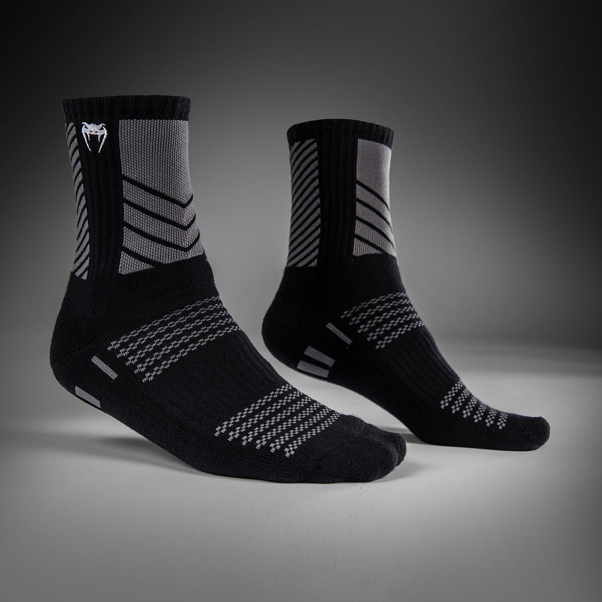 Chaussettes Mi-longues Venum Vector - Noir/Gris - product-type_Chaussettes