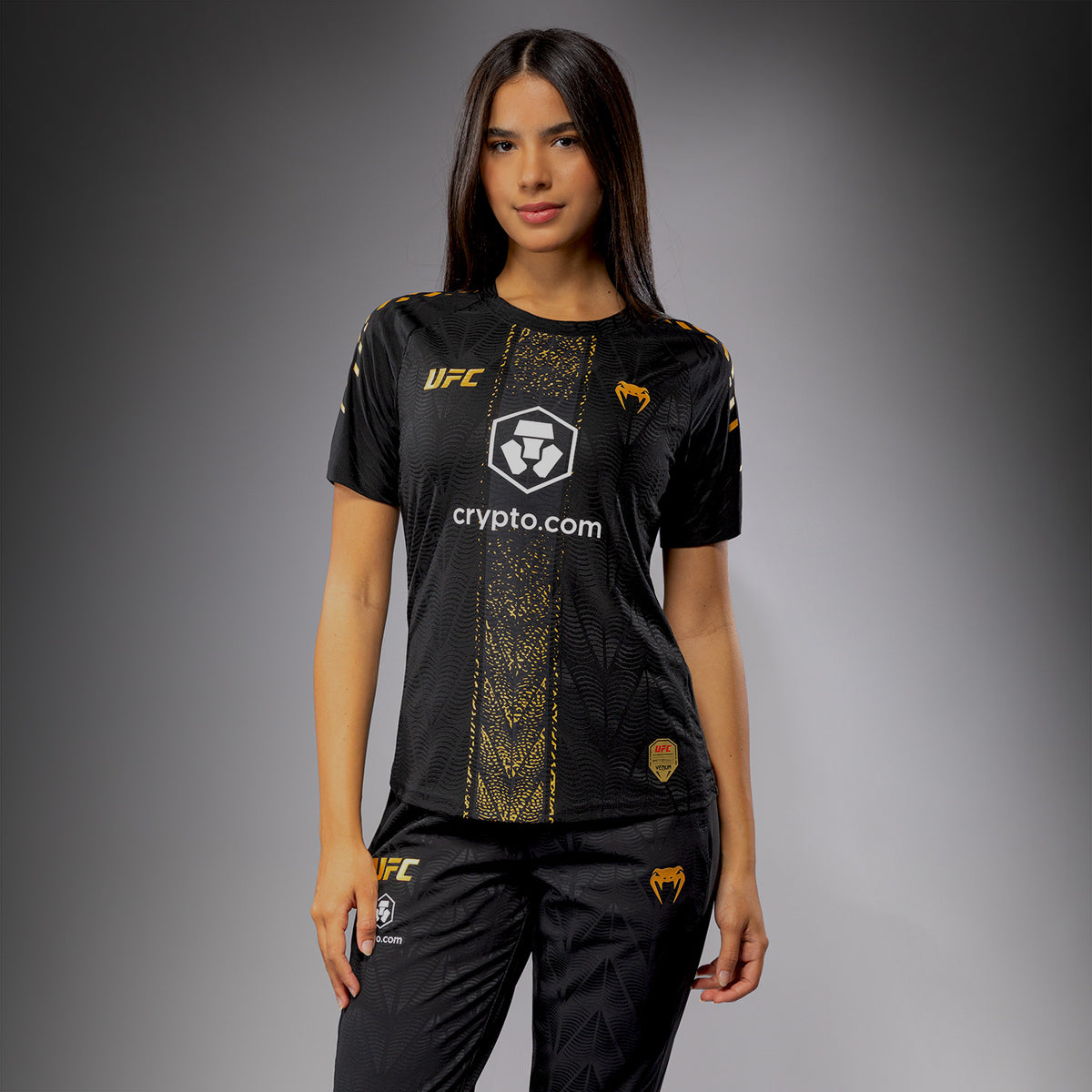 Maillot Officiel Walkout Femme Personnalisé UFC Zenith by Venum Authentic Fight Night - Champion - product-type_T-Shirts Dry Tech