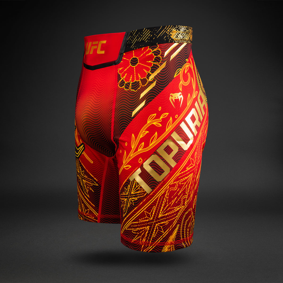 Short de compression pour Hommes UFC Unrivaled by Venum Ilia Topuria - Rouge - product-type_Shorts de compression