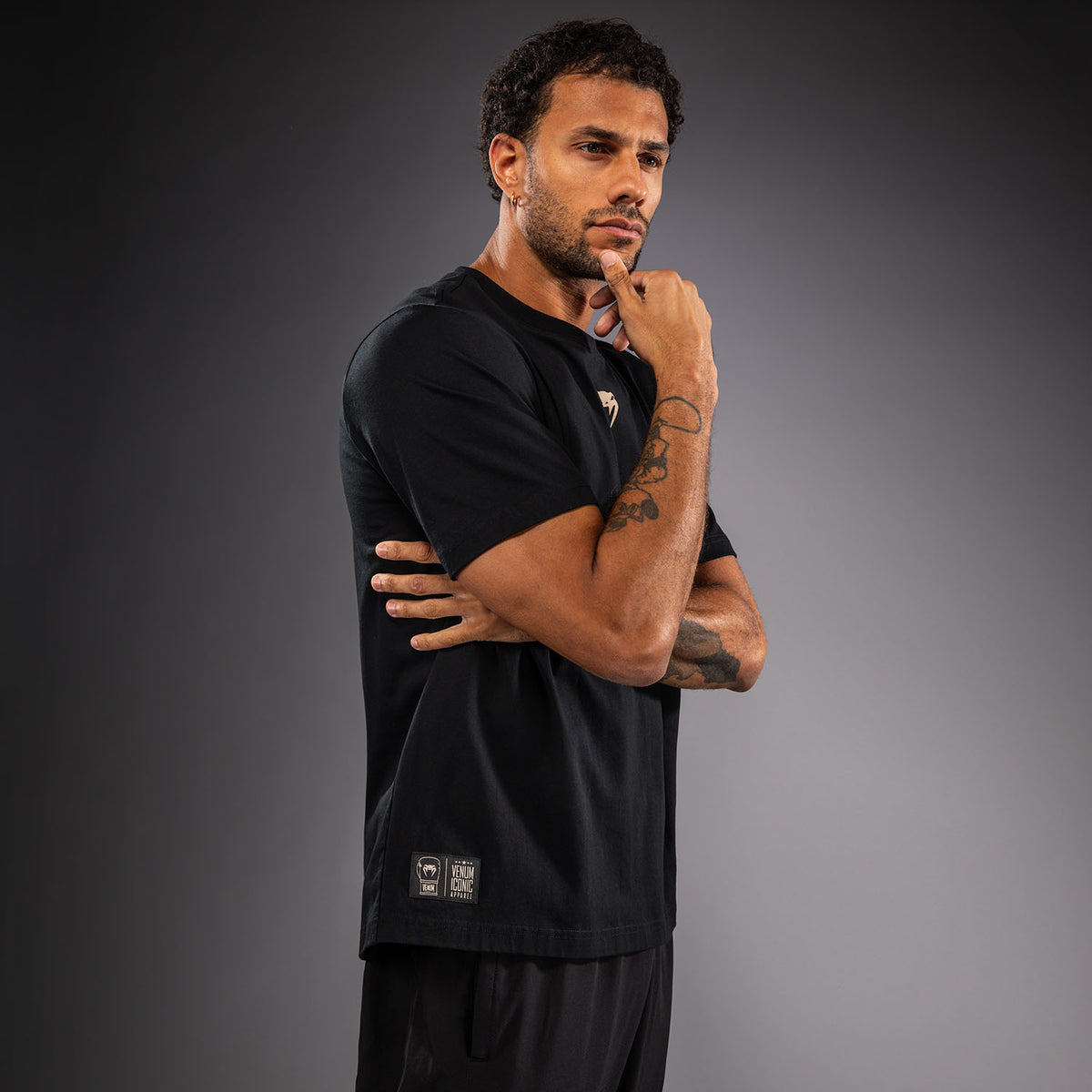 T-shirt en Coton Venum Fight Icon - Noir - product-type_T-Shirts