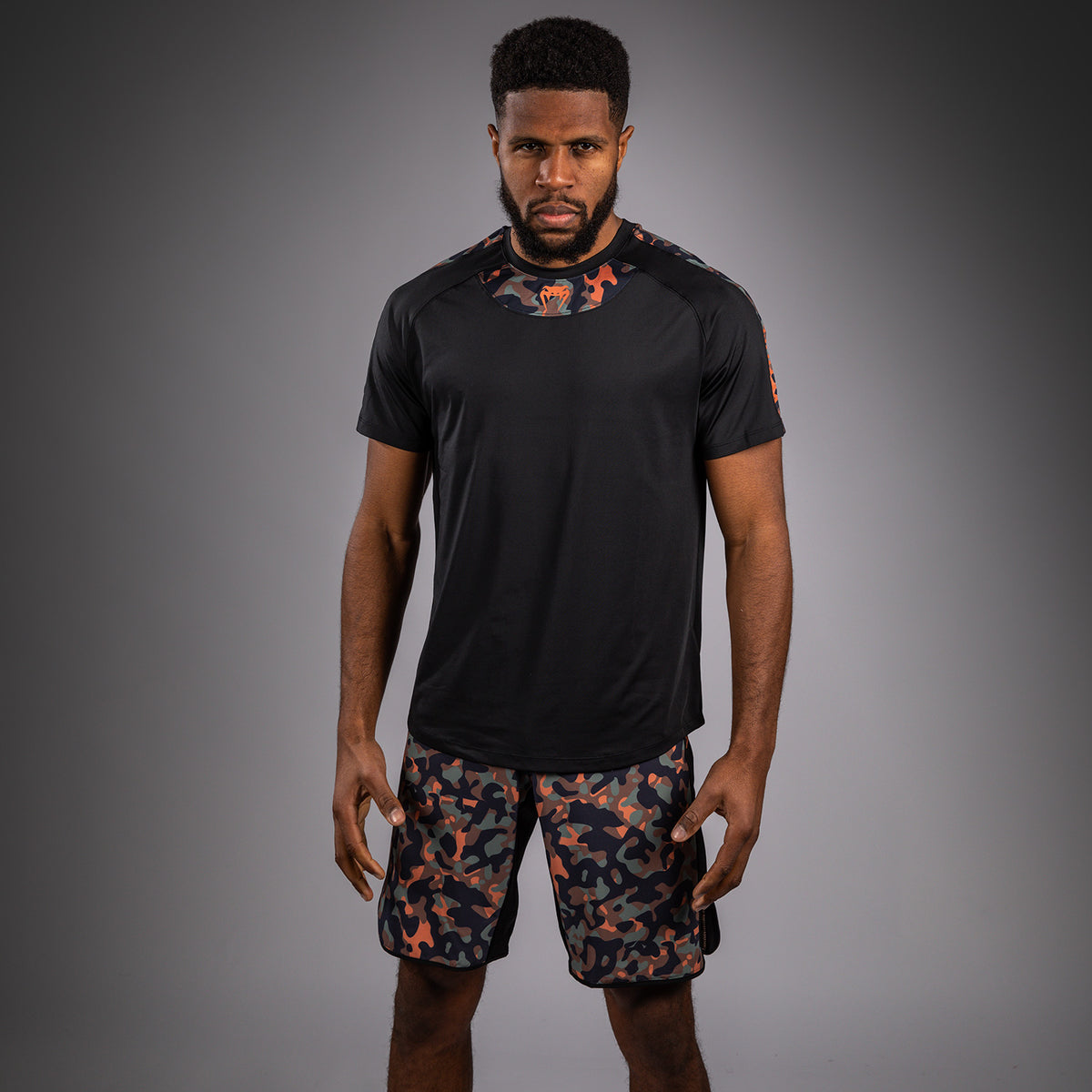 T-shirt Dry-Tech Venum Jungle Ops - Noir/Camouflage Kaki - product-type_T-Shirts Dry Tech