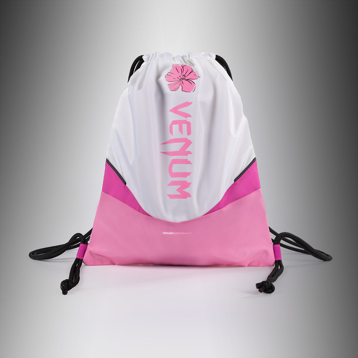 Sac à Cordon Venum Evo 2 Flower (10-15L) – Blanc/Rose Bonbon - product-type_Sacs de sport