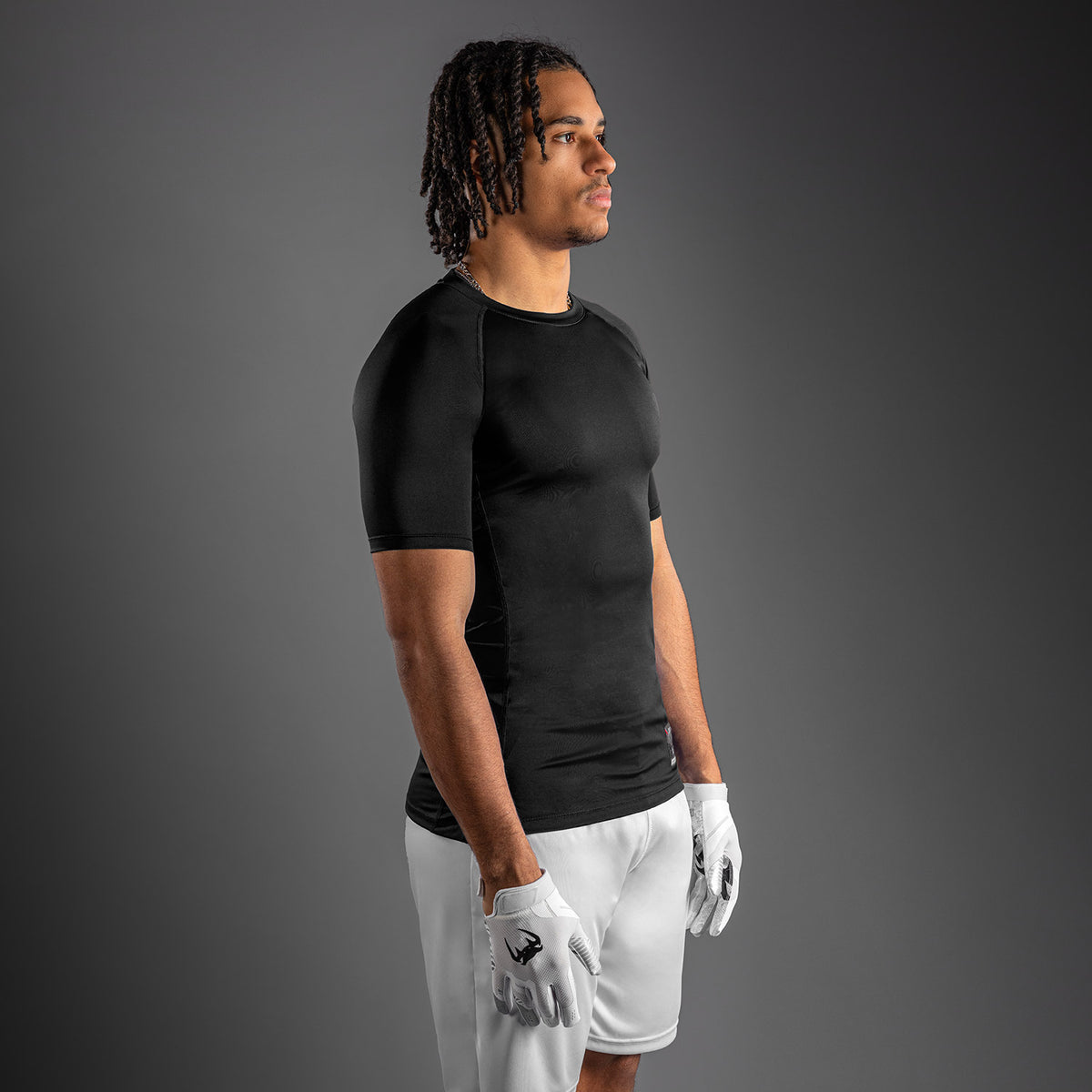T-shirt de Compression Venum Lineup - Noir/Blanc - product-type_T-Shirts de Compression