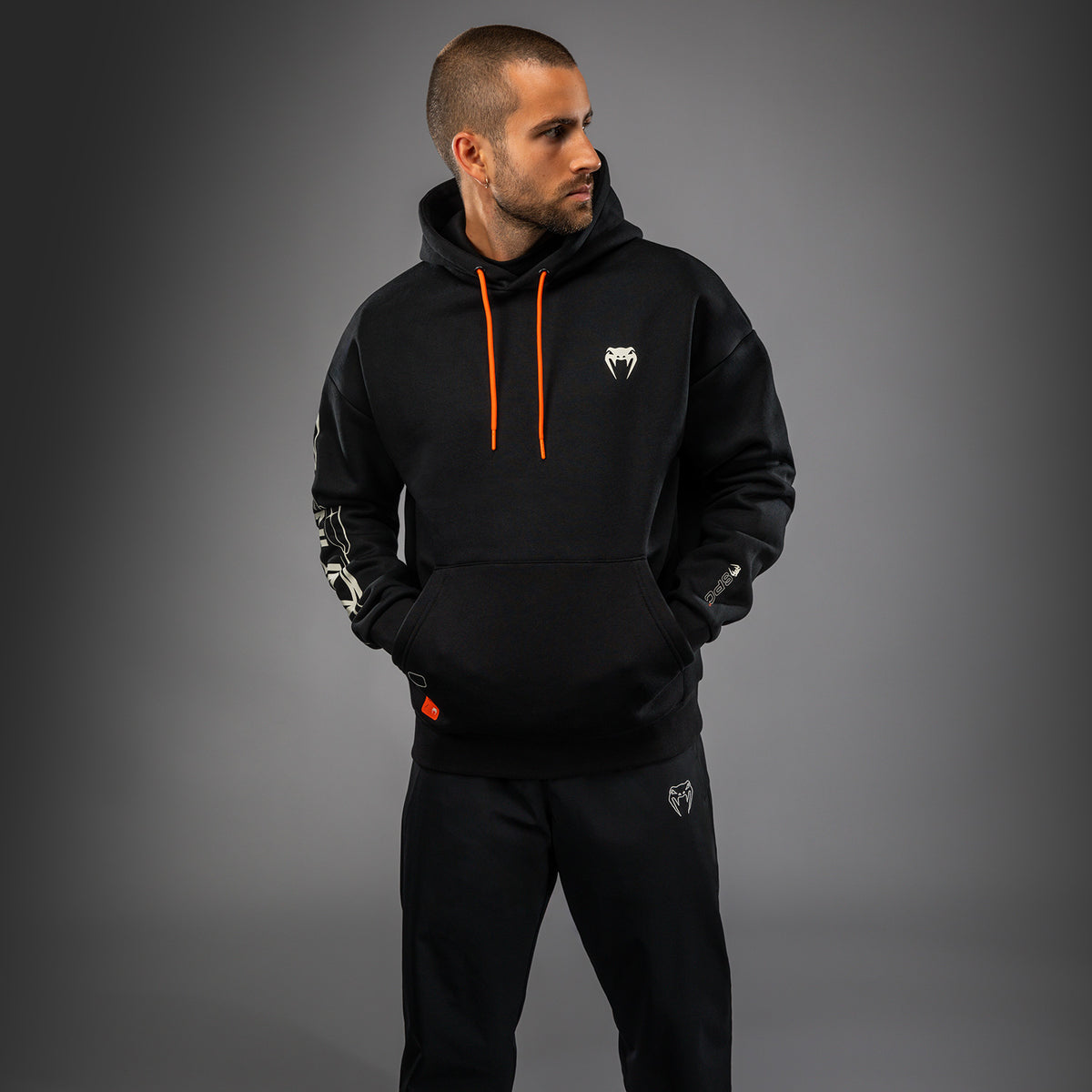 Sweat à Capuche Venum Eclipse – Noir/Ivoire - product-type_Sweatshirts