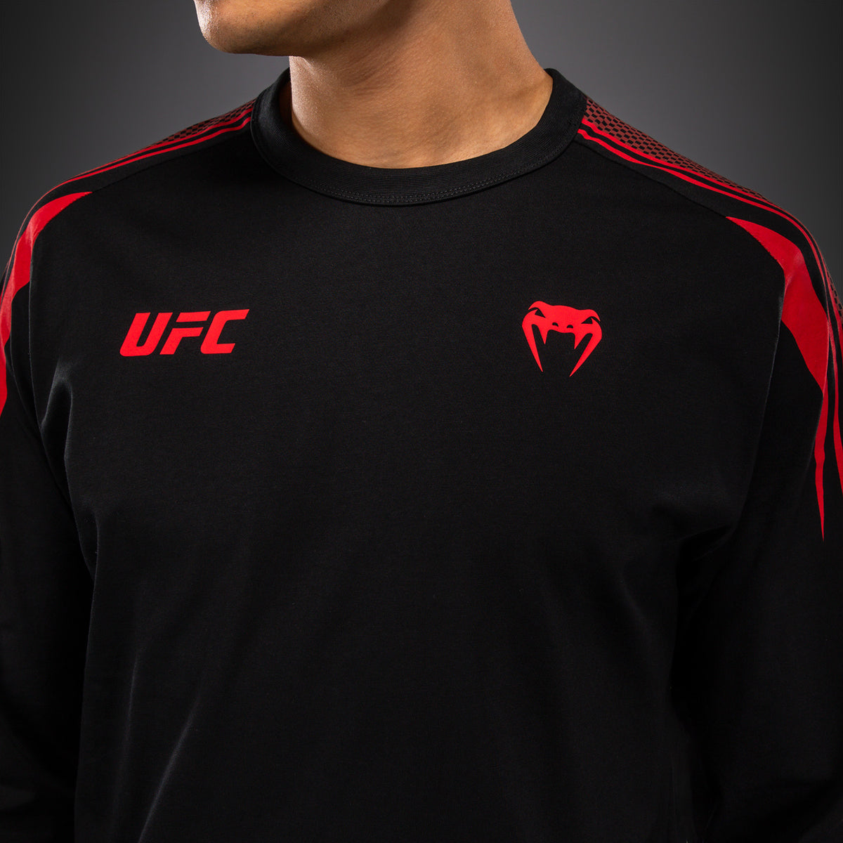 T-shirt à Manches Longues pour Homme Venum UFC Unity by Venum Authentic Fight Week - Noir - product-type_T-Shirts