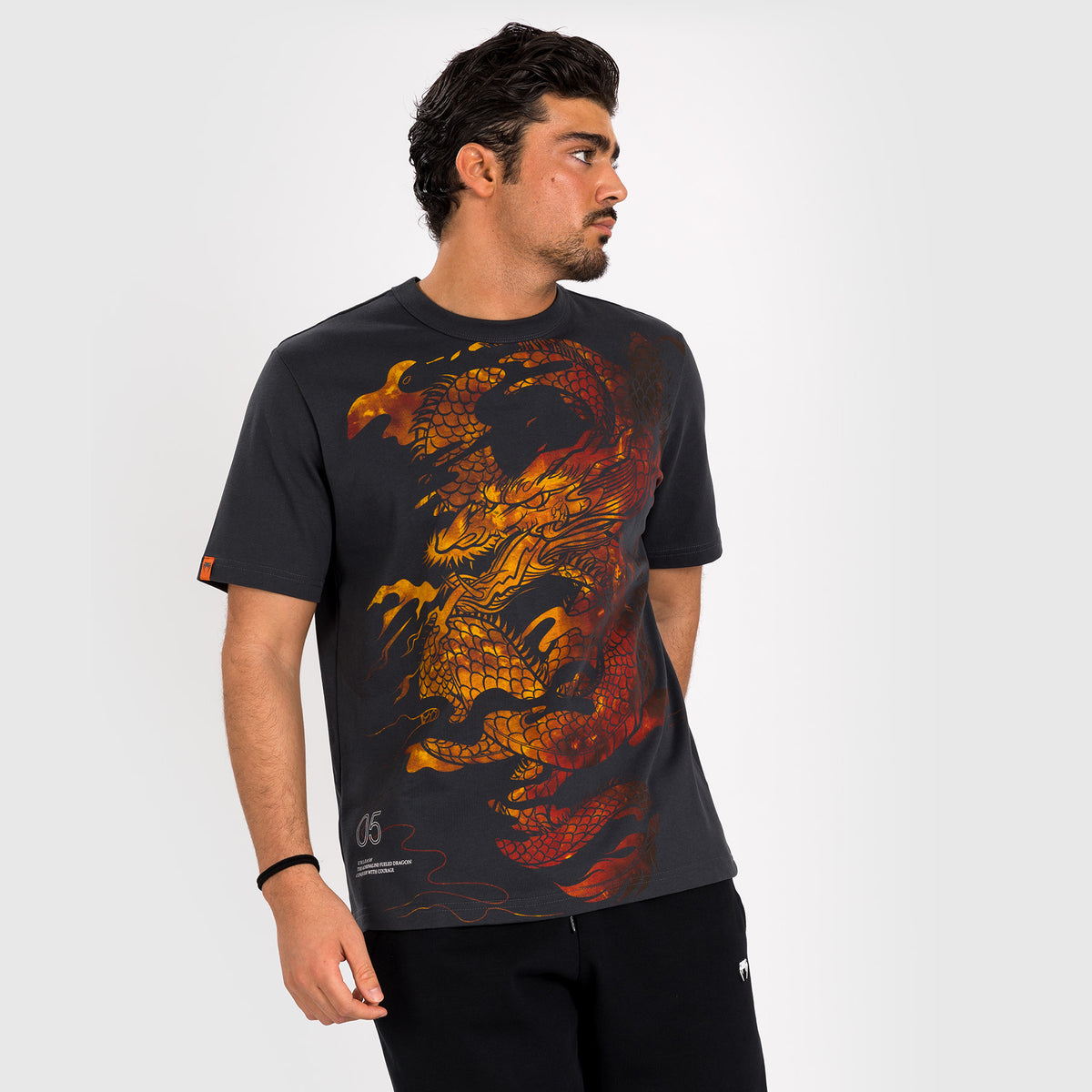 T-shirt Venum Dragon's Flight - Rouge Volcanique - product-type_T-Shirts