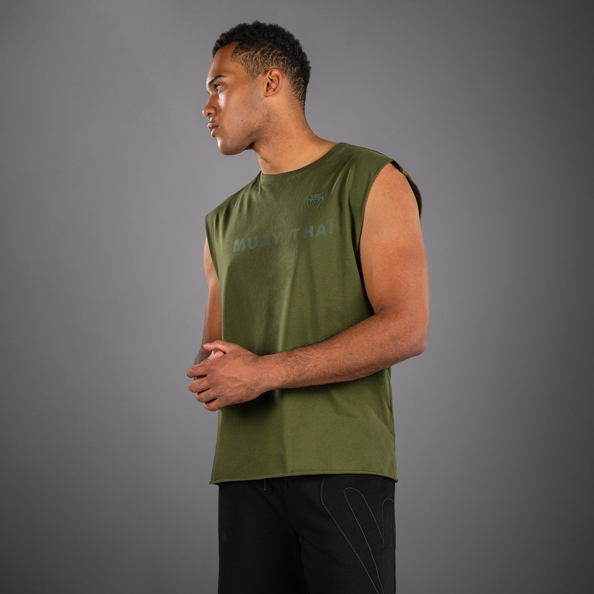 T-shirt Venum Muay Thai VT – Vert Militaire - product-type_T-Shirts