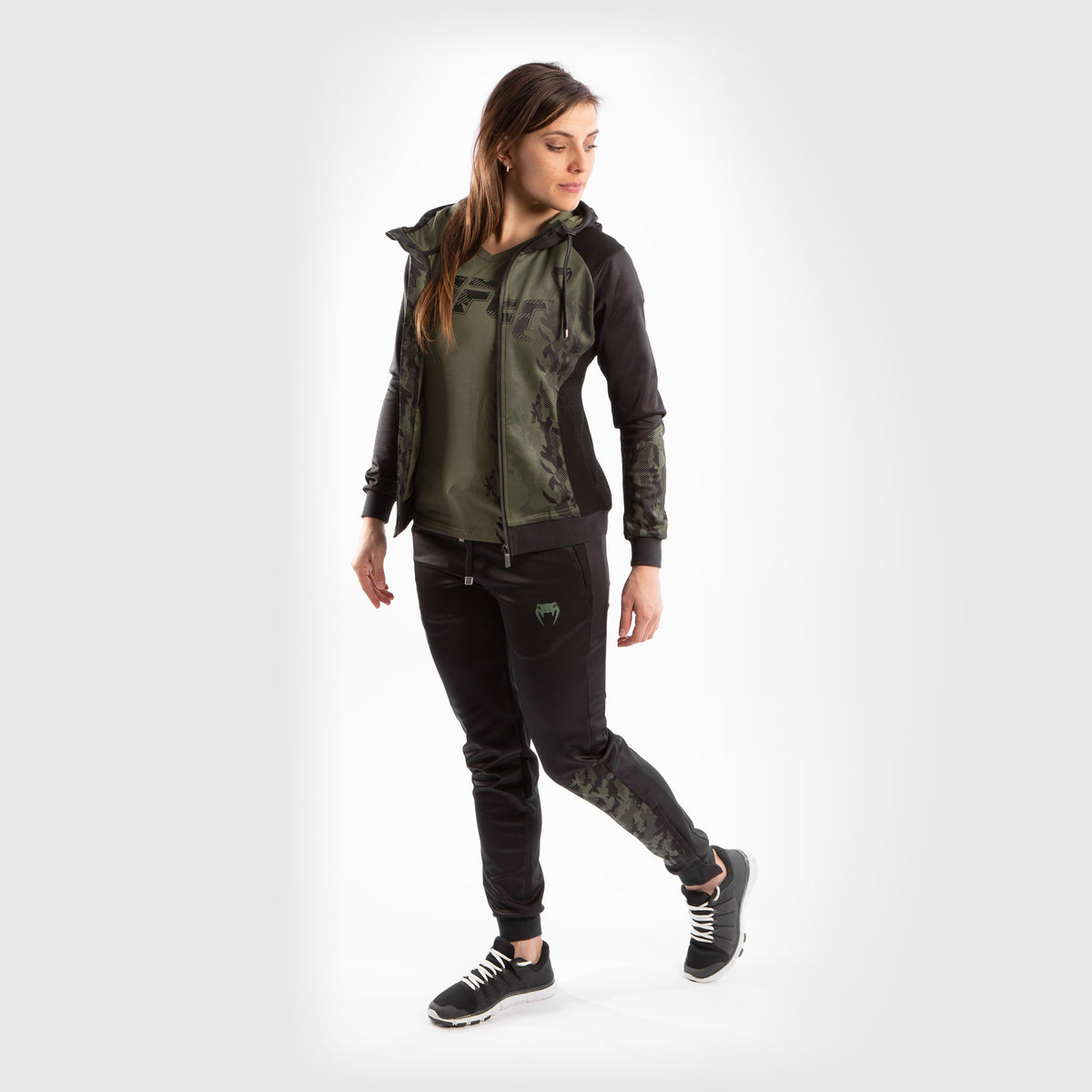 Pantalon de Jogging Femme UFC Venum Authentic Fight Week - Kaki - product-type_Pantalons de jogging