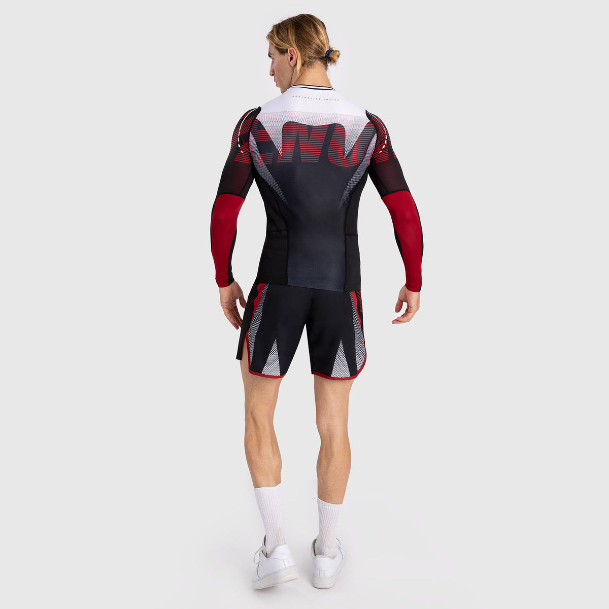 Rashguard À Manches Longues pour Hommes Venum Adrenaline - Red - product-type_T-Shirts de Compression
