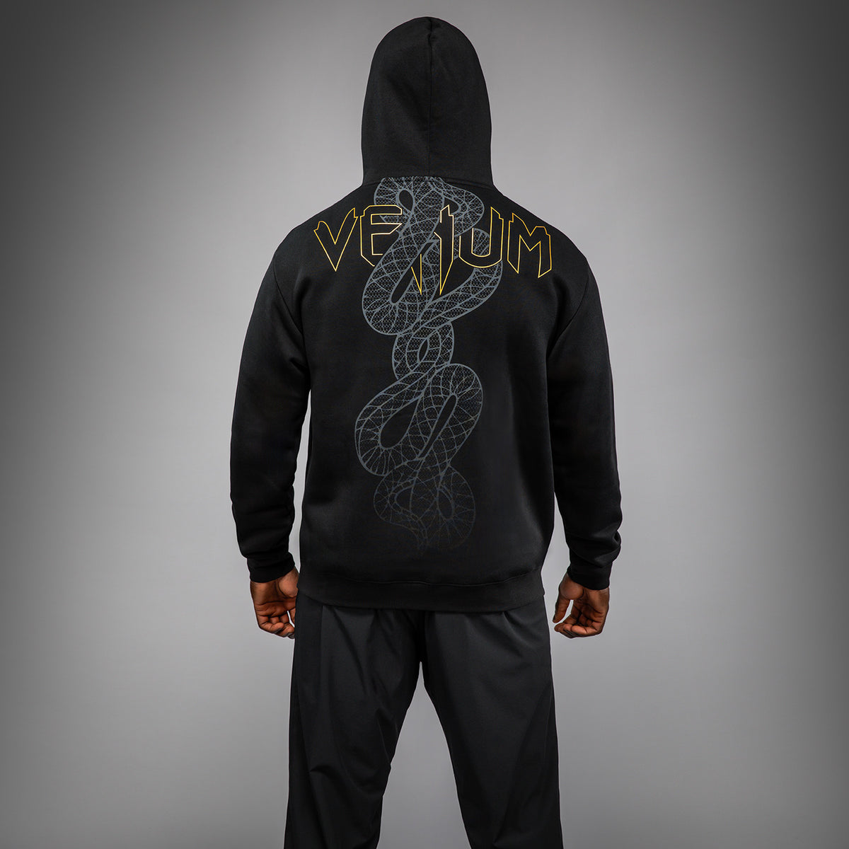 Sweat à Capuche Venum Serpenti – Noir/Argent/Or - product-type_Sweatshirts