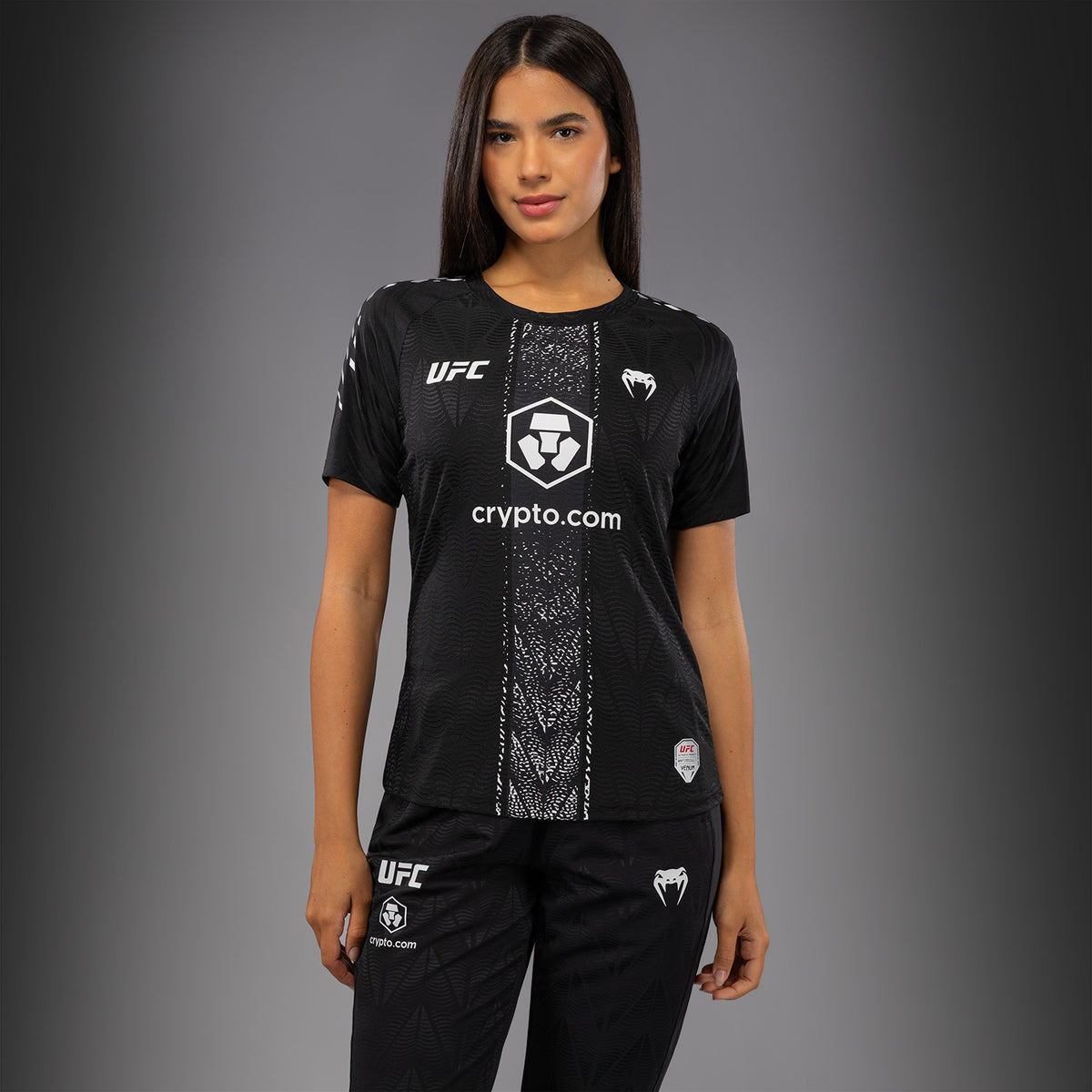 Maillot Officiel Walkout Femme UFC Zenith by Venum Authentic Fight Night - Noir - product-type_T-Shirts Dry Tech