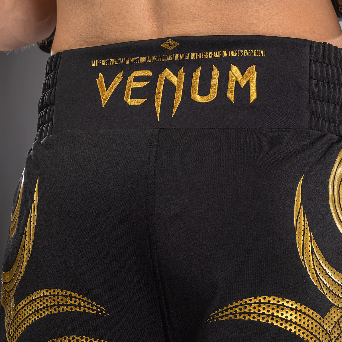Short de Boxe Venum x Mike Tyson Tiger - Noir/Or - product-type_Shorts de boxe