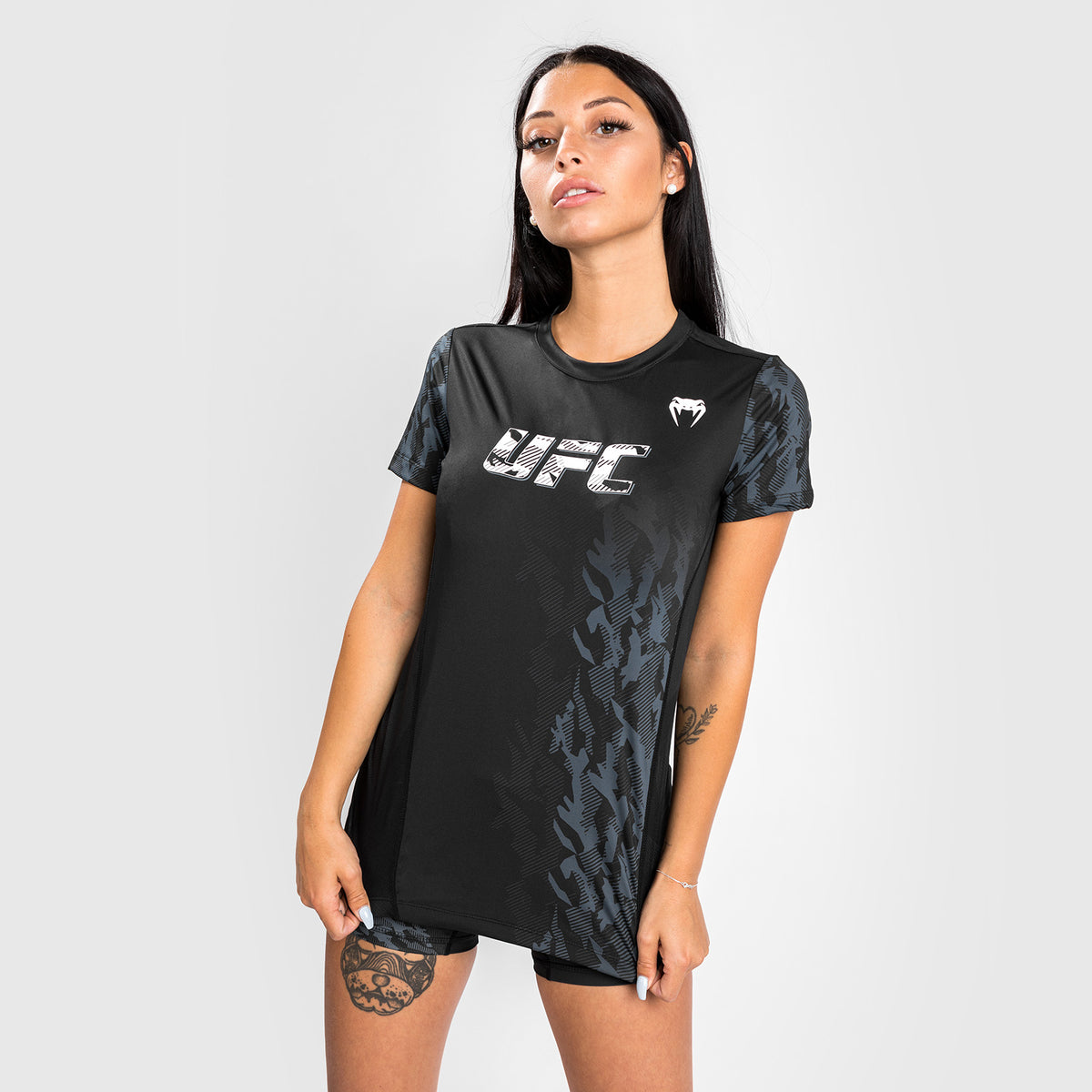 T-shirt Performance à Manches Courtes Femme Venum UFC Authentic Fight Week – Noir - product-type_T-Shirts Dry Tech