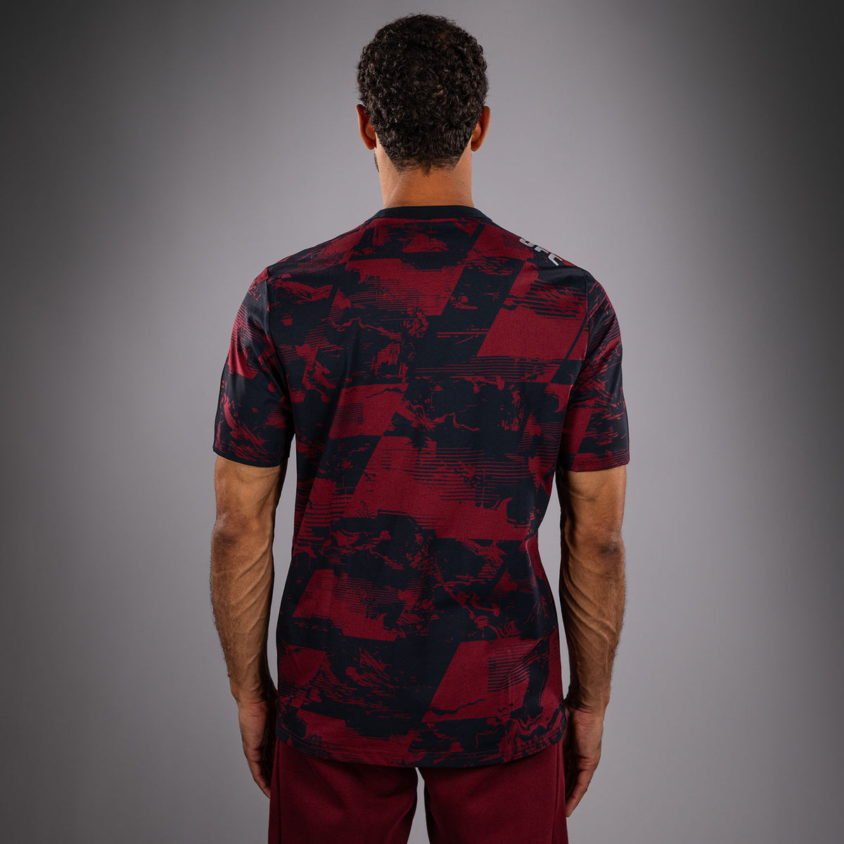 T-shirt manches courtes Homme UFC Zenith by Venum Authentic Fight Week - Bleu marine/Bordeaux/Argent - product-type_T-Shirts