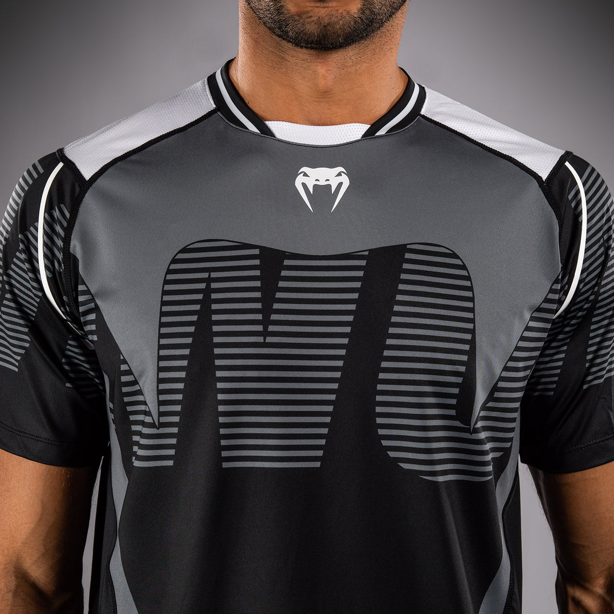 T-shirt Venum Adrenaline Dry Tech – Noir/Gris Argenté - product-type_T-Shirts Dry Tech