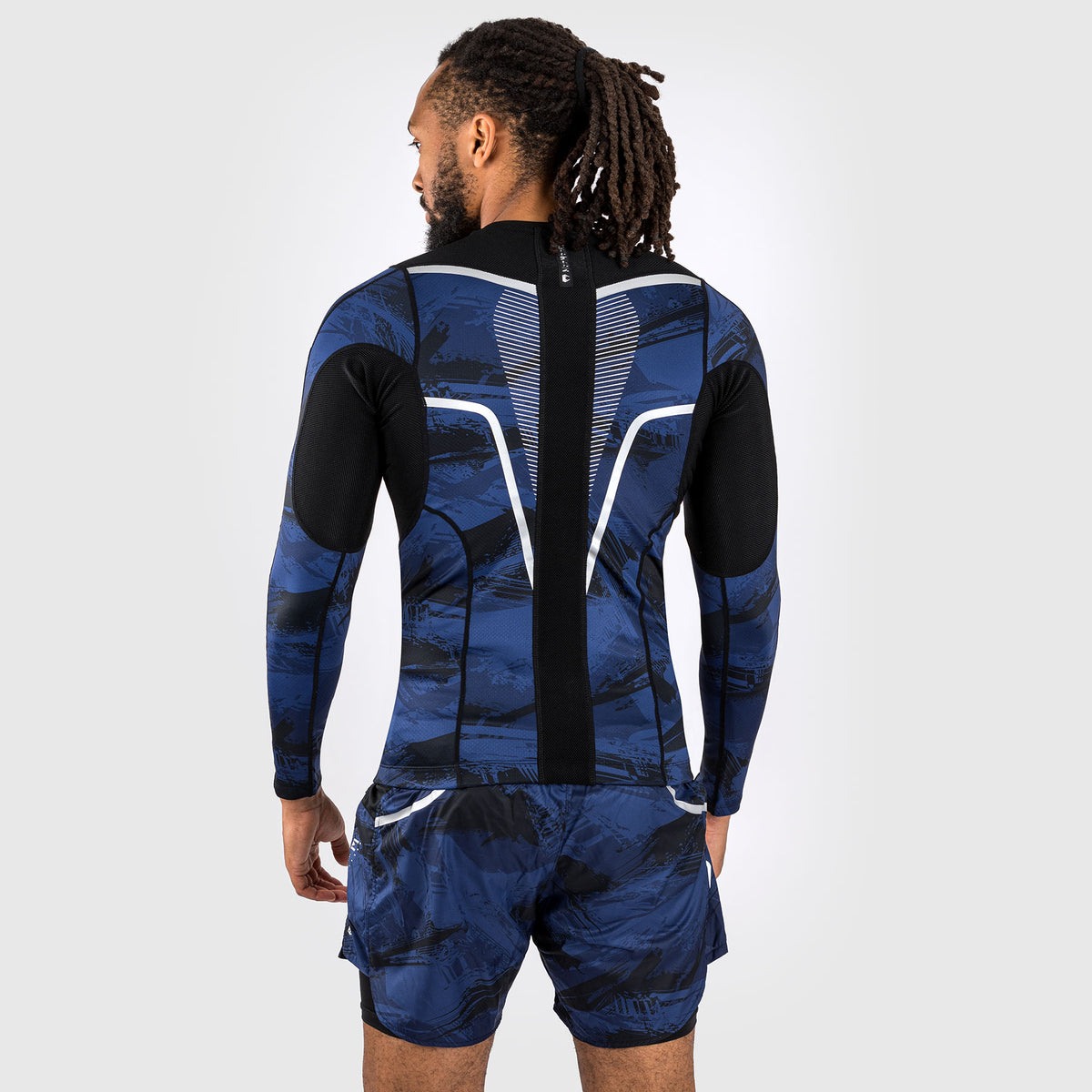 Rashguard à manches longues Venum Electron 3.0 - Bleu Marine - product-type_T-Shirts de Compression
