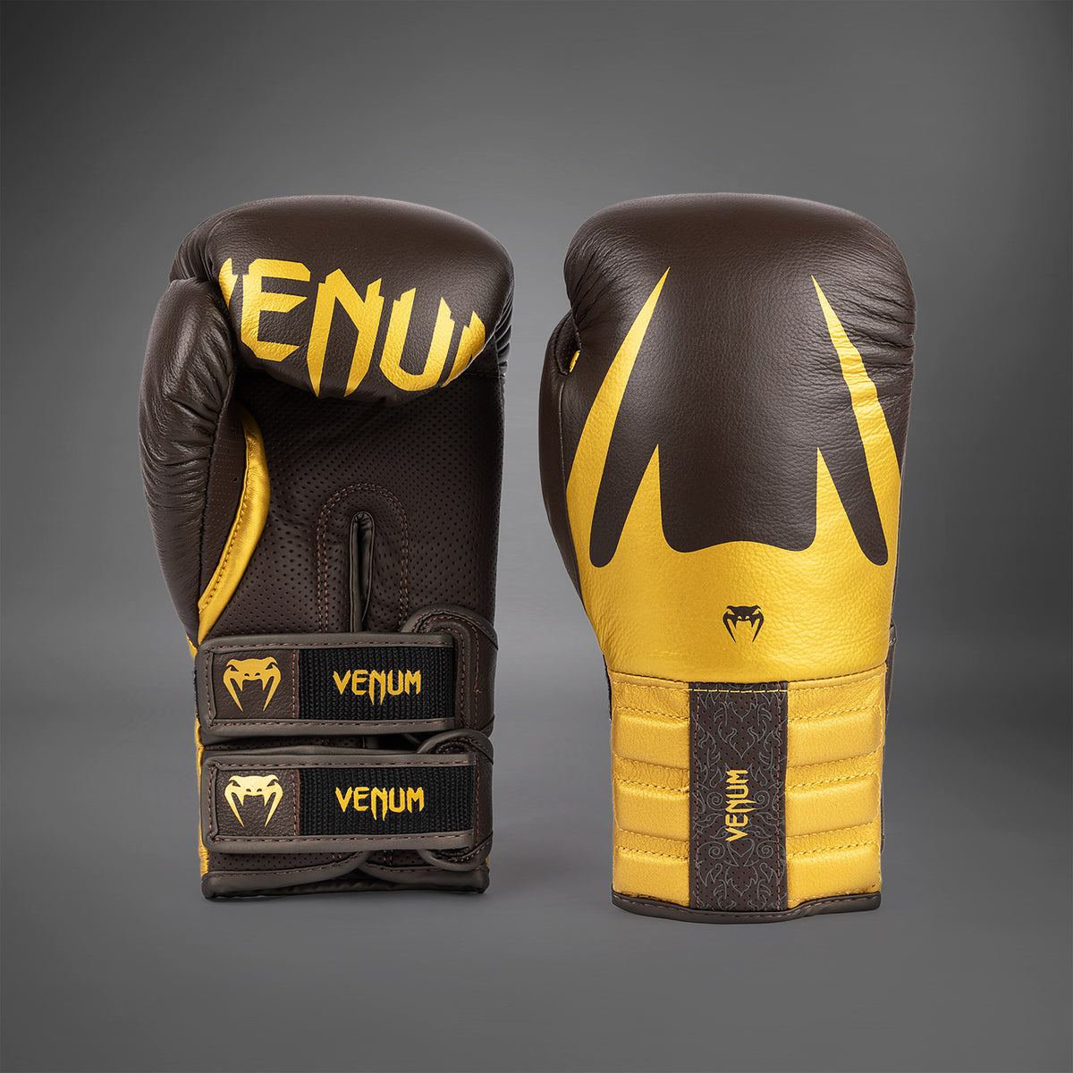 Gants de Boxe Venum Reverso - Chocolat/Or - product-type_Gants de boxe