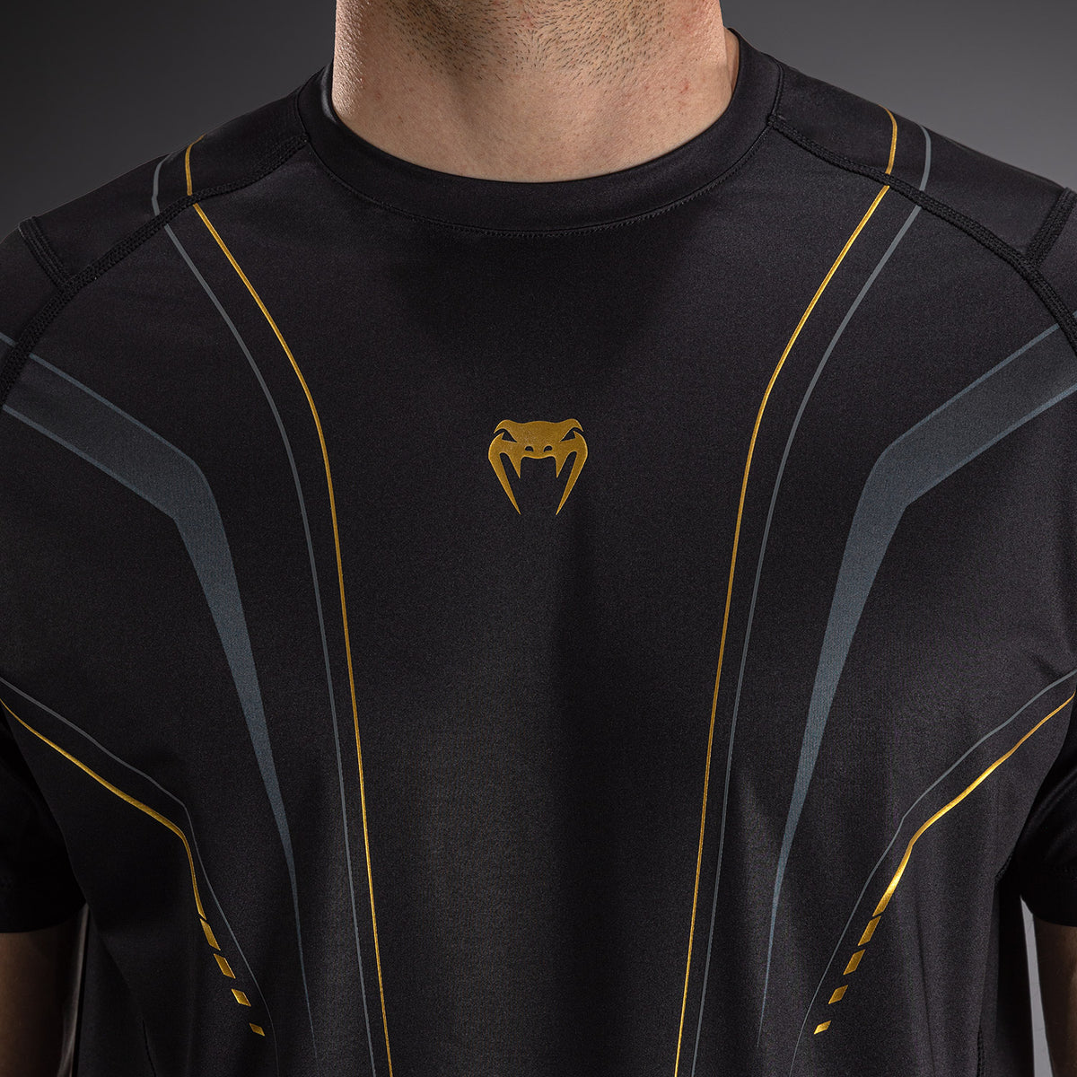 T-shirt Dry Tech Venum Streamline – Noir/Or - product-type_T-Shirts Dry Tech