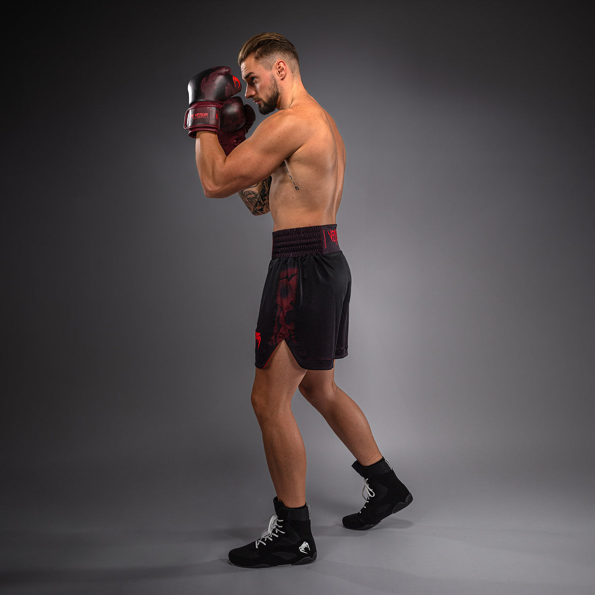 Short de Boxe Venum Spectre – Noir/Rouge - product-type_Shorts de boxe