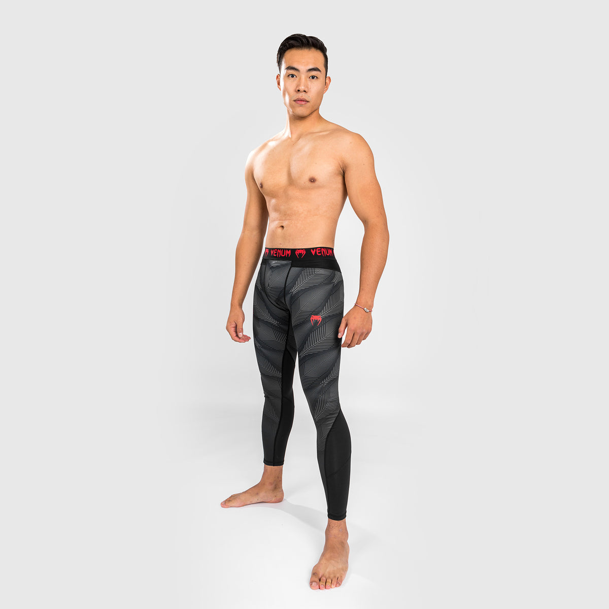 Pantalon de Compression Venum Phantom - Noir/Rouge - product-type_Pantalons de Compression