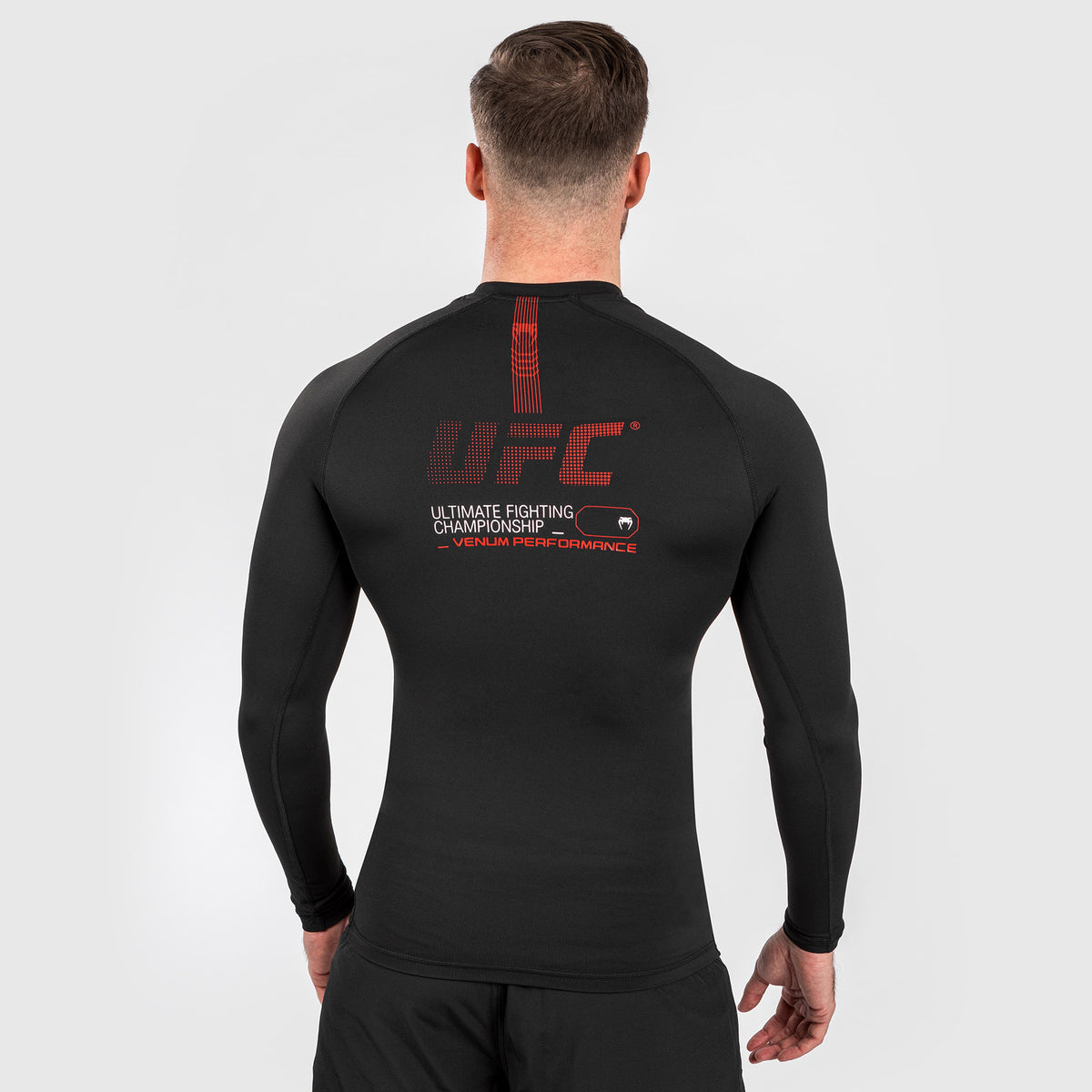 Rashguard Performance à manches longues pour Hommes UFC Adrenaline by Venum Fight Week - Noir - product-type_T-Shirts de Compression