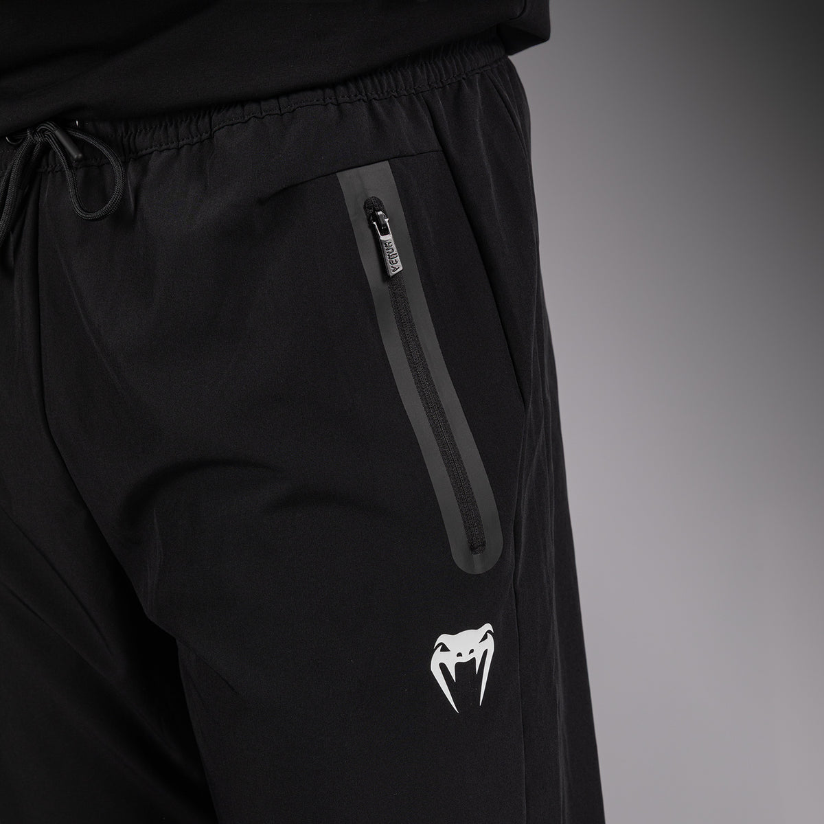 Pantalon de Survêtement Venum Adrenaline – Noir/Gris Argenté - product-type_Pantalons de jogging