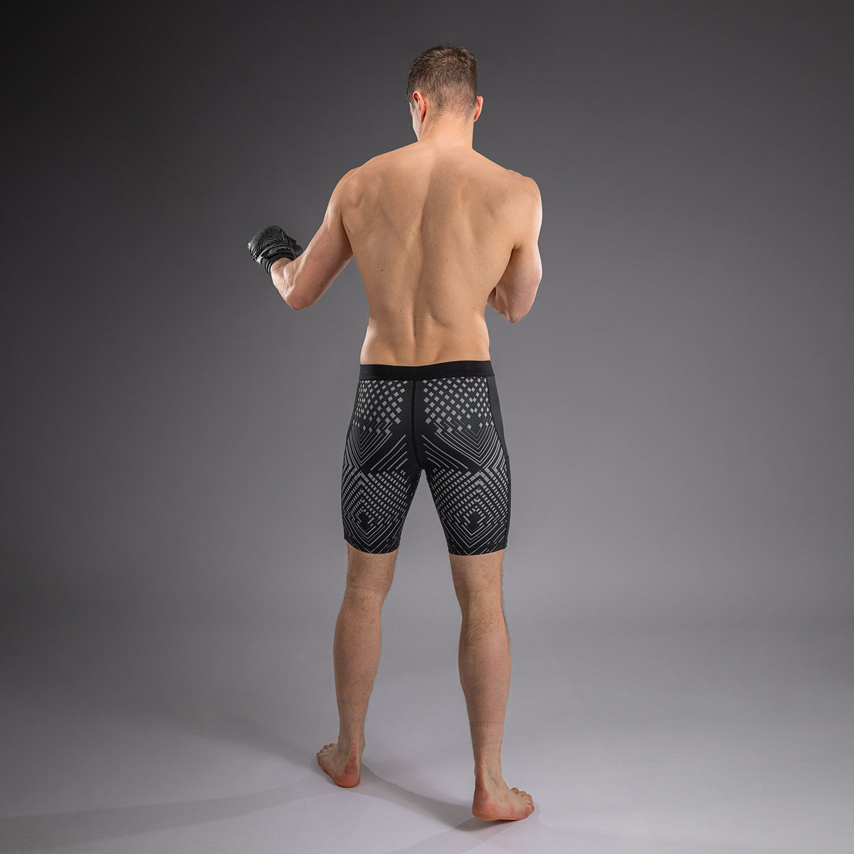 Short de Compression Venum Midnight Fury – Noir/Gris/Argent - product-type_Shorts de compression