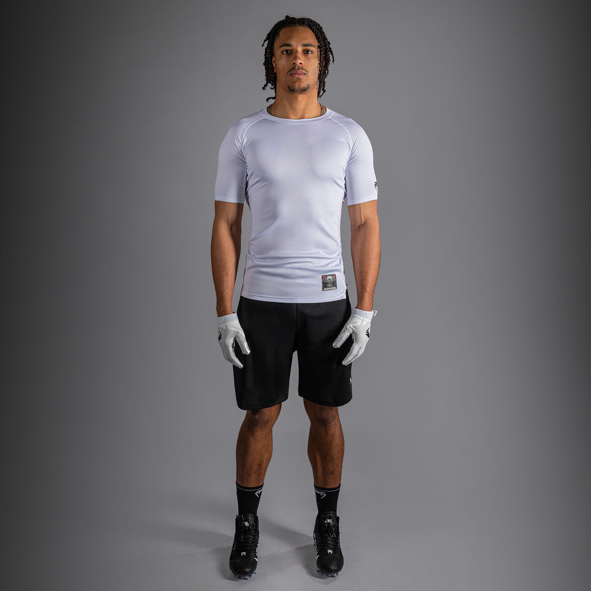 T-shirt de Compression Venum Lineup - Blanc/Noir - product-type_T-Shirts de Compression