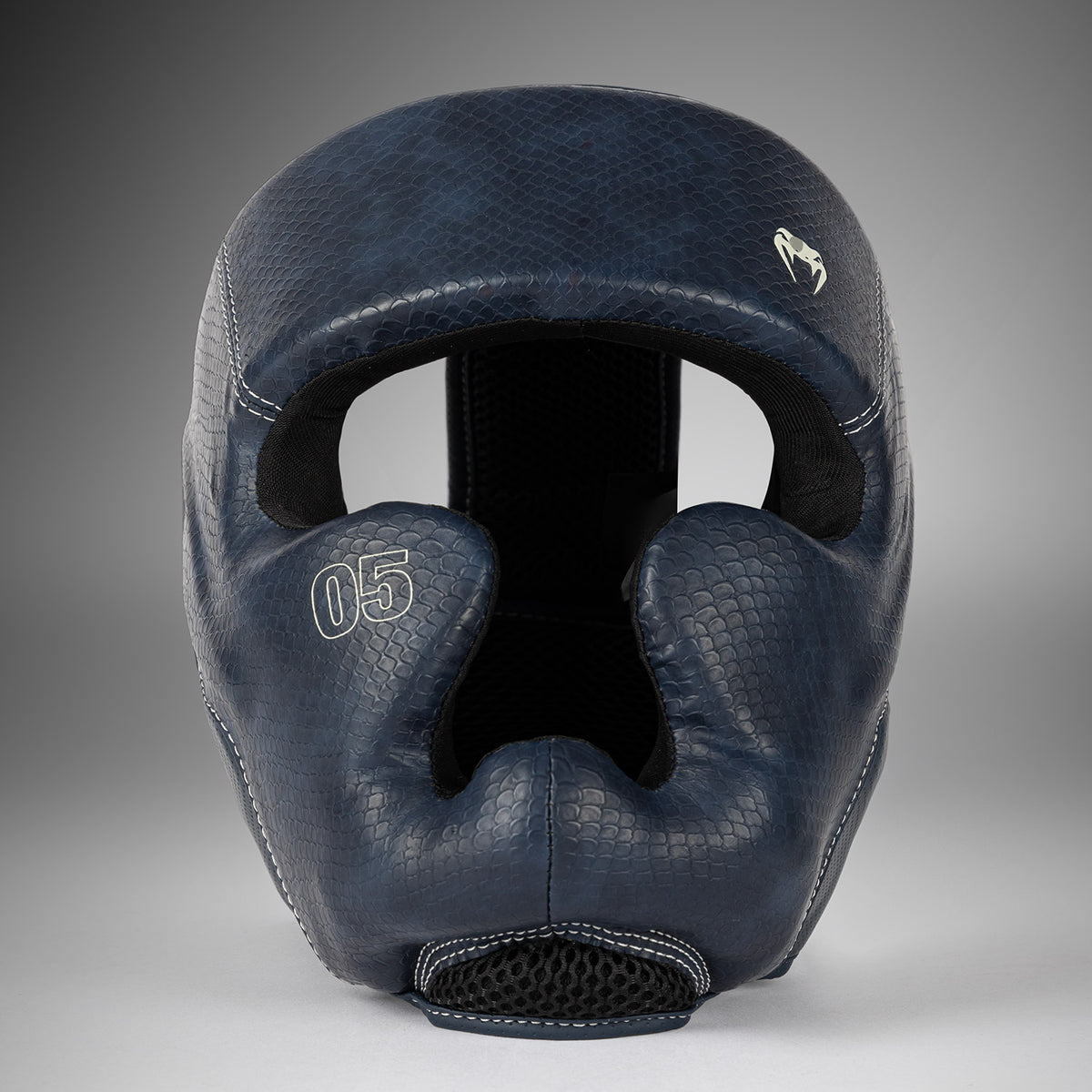 Casque de Protection Venum Impact Evo Scales – Bleu Minuit - product-type_Casques de boxe