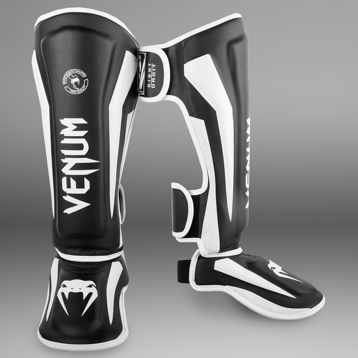 Protège-tibias Venum Elite - Noir/Blanc - product-type_Protège-tibias
