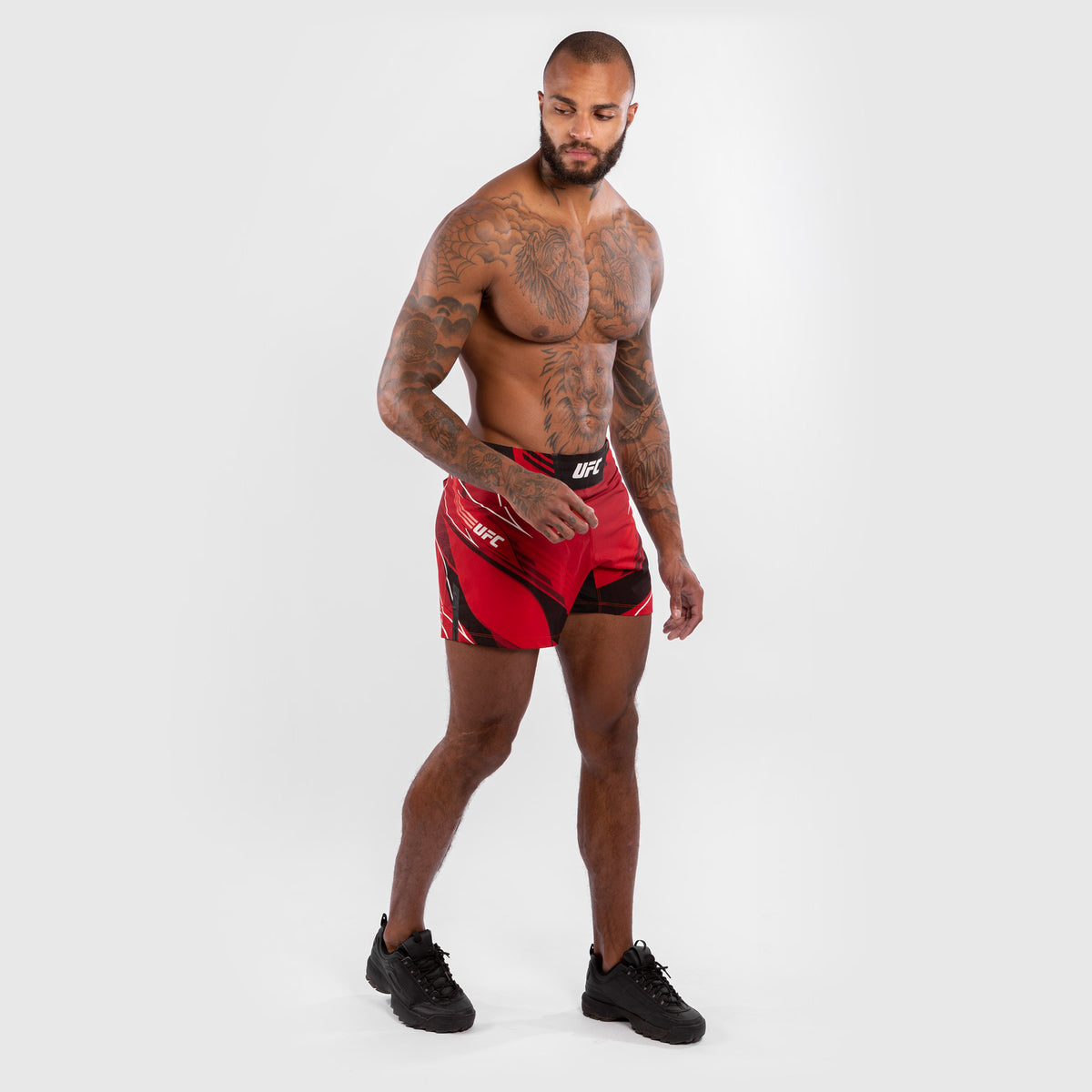 Short Homme Venum UFC Authentic Fight Night – Rouge - product-type_Shorts de MMA