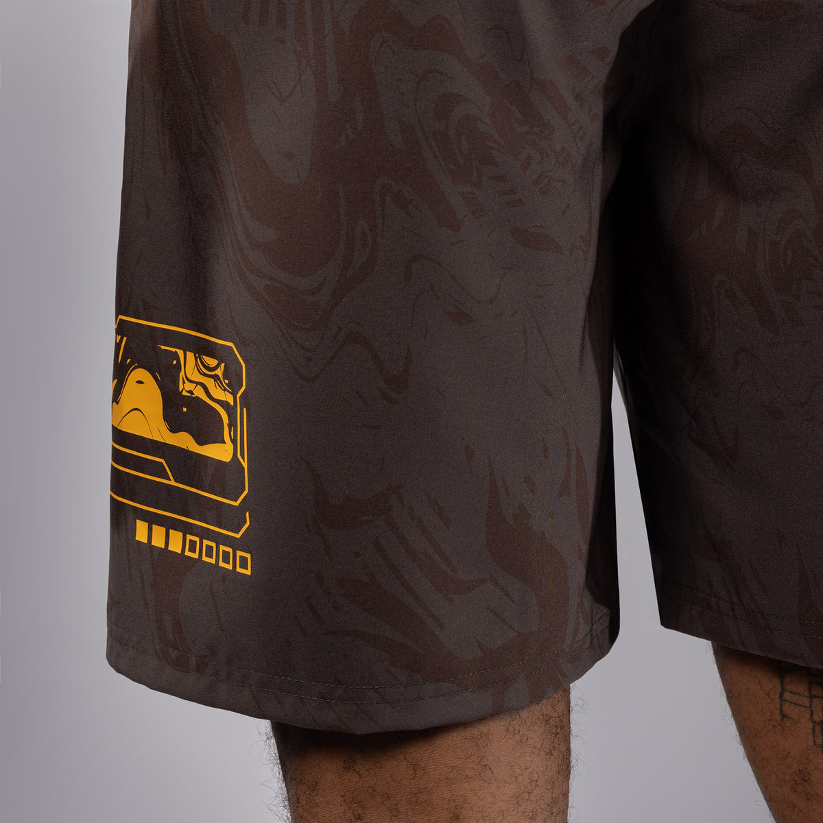 Shorts Performance pour Hommes UFC Fusion by Venum Fight Week - Marron Terrestre - product-type_Shorts de training