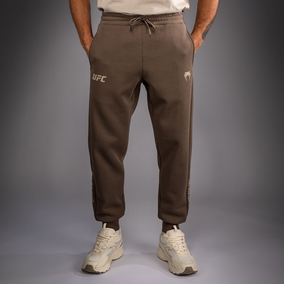 Pantalon en Coton pour Homme Venum UFC Unity by Venum Authentic Fight Week - Marron - product-type_Pantalons de jogging