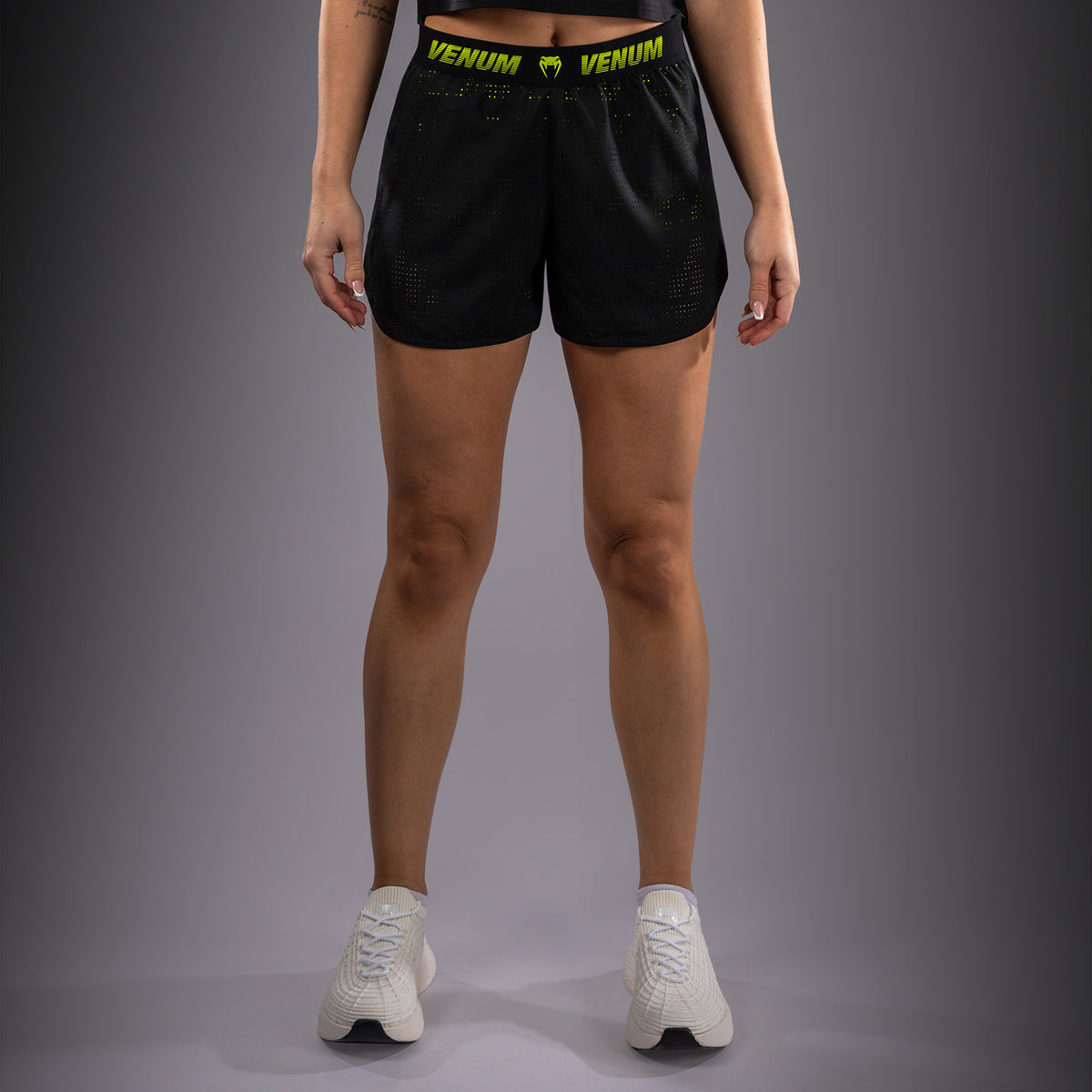 Short d’Entraînement Venum Lazer Pour Femme - Noir/Jaune - product-type_Shorts de training